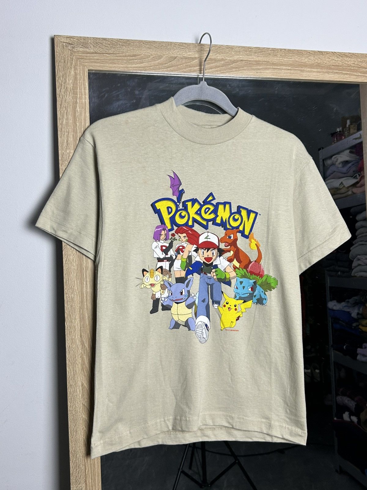 Pokemon New Vintage tee shirt pokemon pikachu 1999 y2k by nintendo Size US XS / EU 42 / 0 - 7 Thumbnail