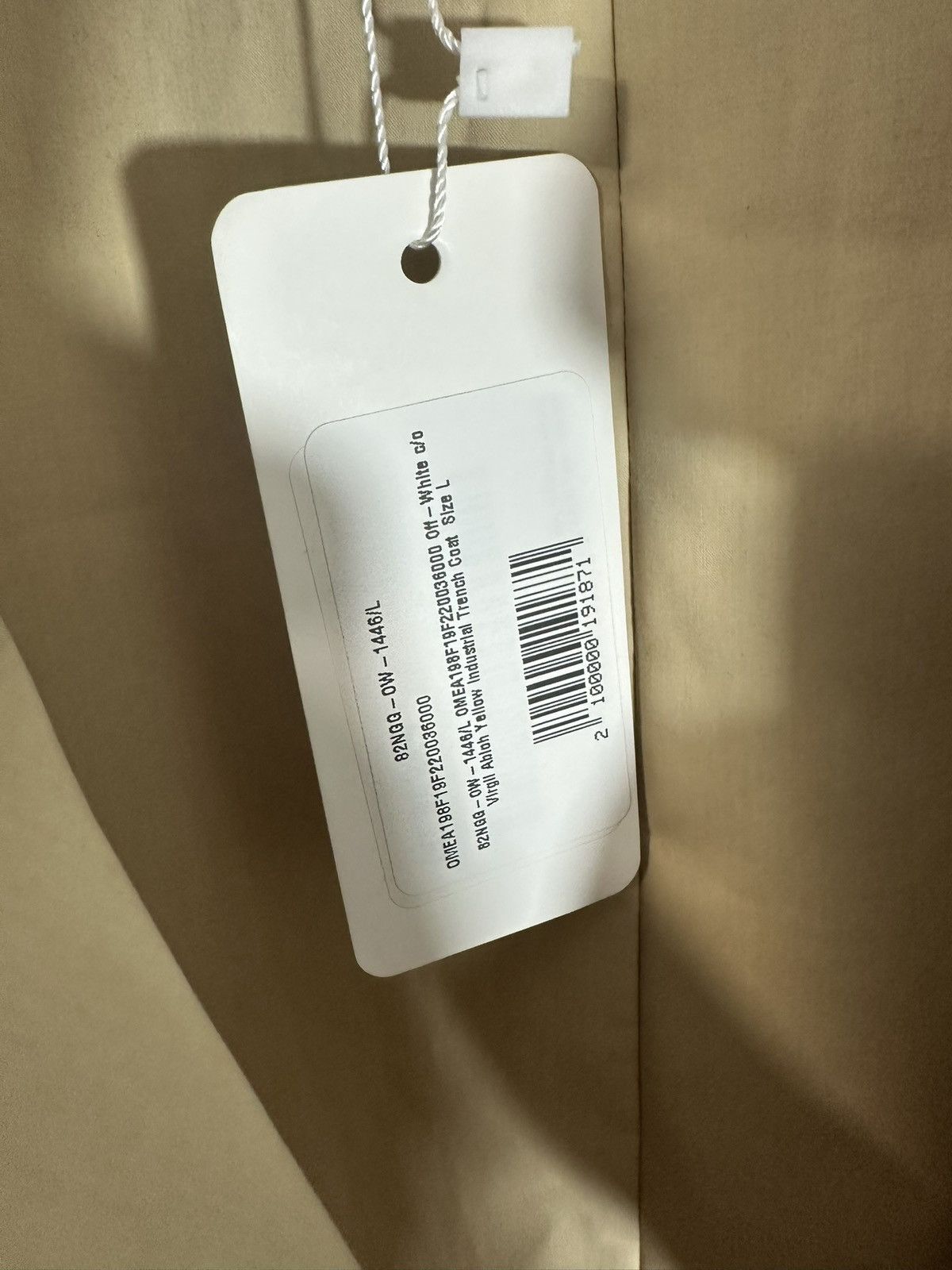 Off-White Off White Raincoat x Peacoat Size US L / EU 52-54 / 3 - 13 Thumbnail