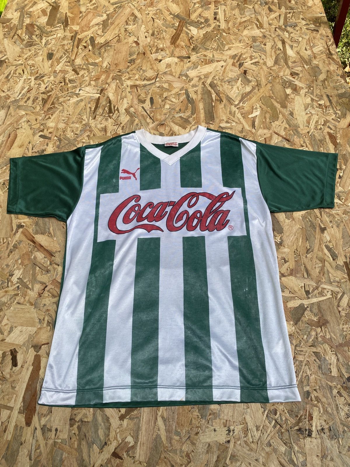 Coca Cola × Puma Vintage puma 1994 soccer jersey Size US M / EU 48-50 / 2 - 18 Thumbnail