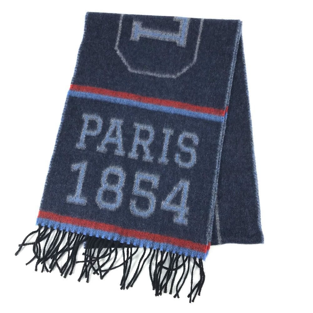 Louis Vuitton Louis Vuitton M71657 Lv Logo Shallp Athletics Fringe Scarf Wool/Cashmere Men Size ONE SIZE - 1 Thumbnail