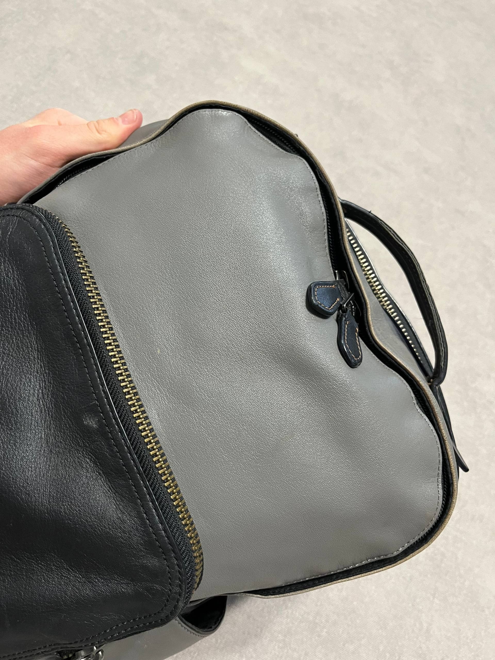 Coach Rare Coach Leather Back Pack Bag Mens Black Vintage Luxury Size ONE SIZE - 5 Thumbnail