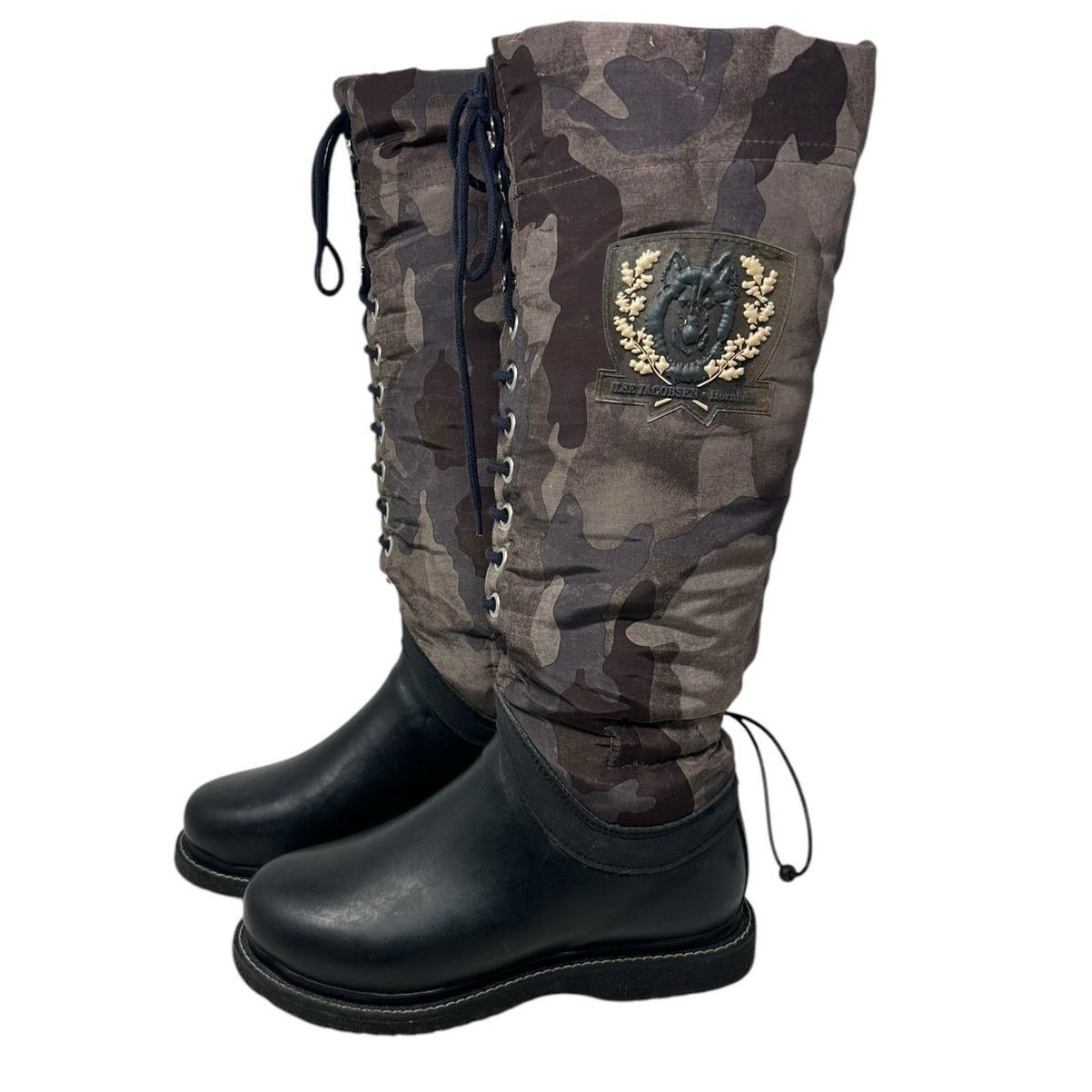 Ilse Jacobsen Ilse Jacobsen soft rubber brown camouflage boots size 7.5 Size US 7.5 / IT 37.5 - 16 Thumbnail