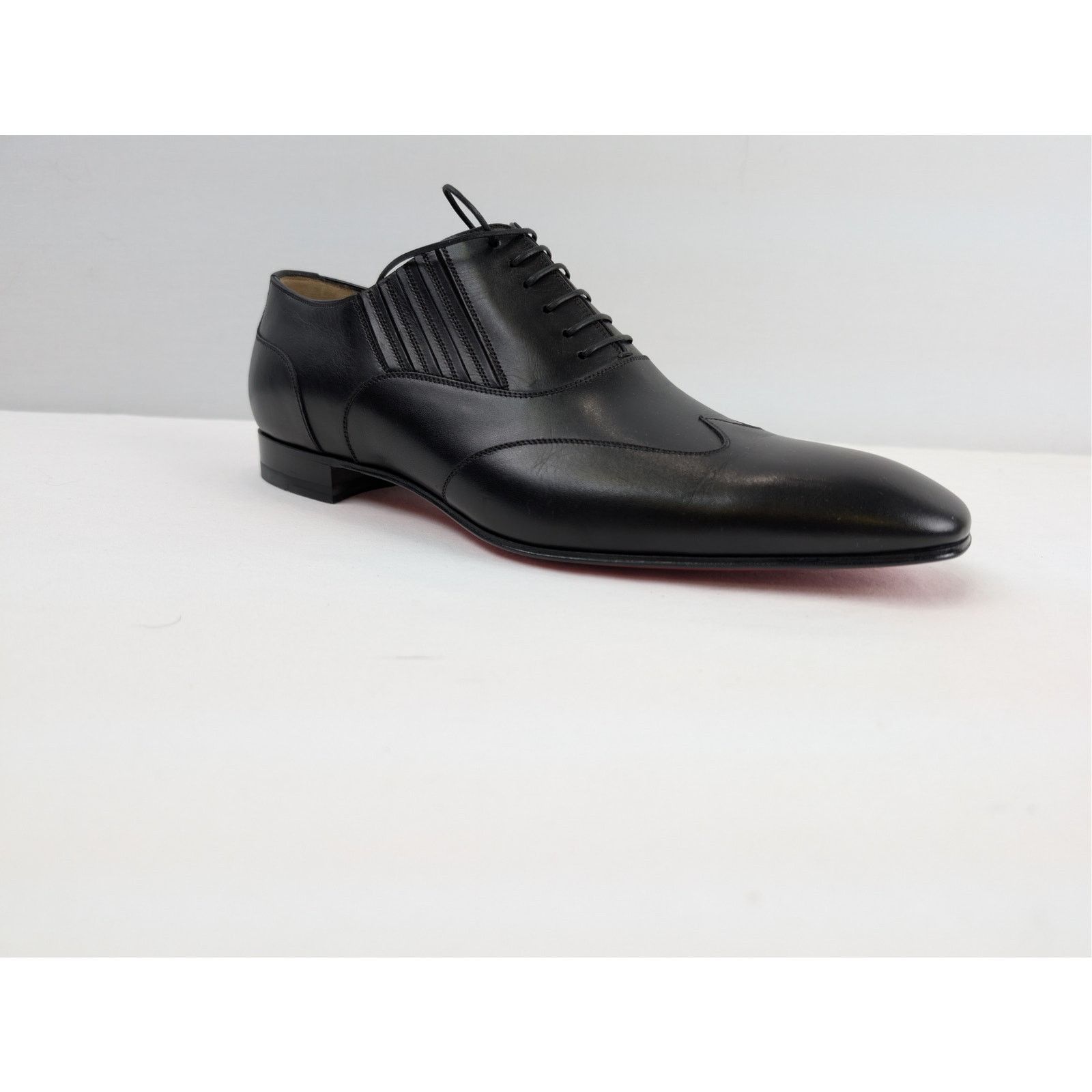Christian Louboutin o1rshd1 My Amor W Flat Shoe Boots in Black Size US 10 / EU 43 - 2 Thumbnail