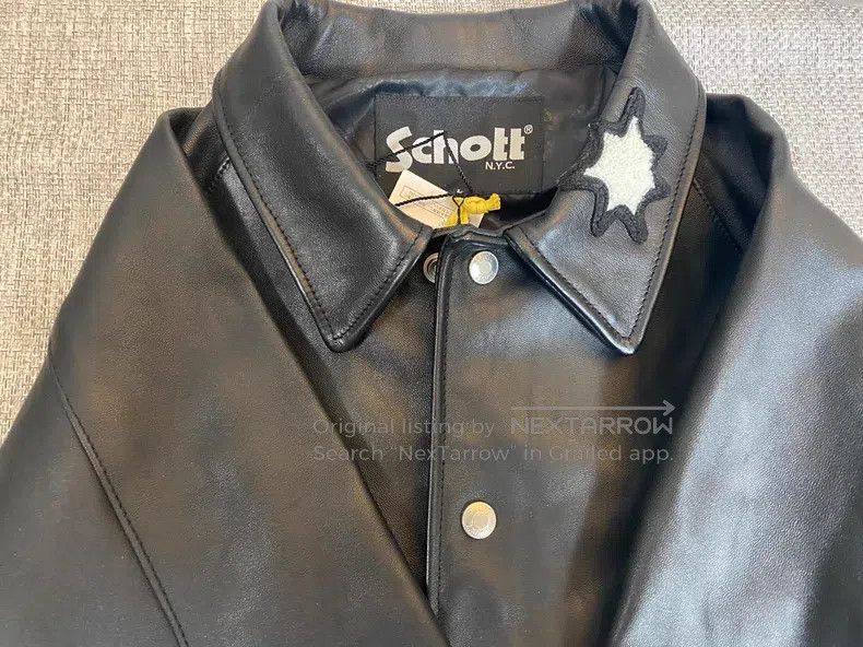 Schott Schott Black sheepskin Schott coat Size US L / EU 52-54 / 3 - 7 Thumbnail
