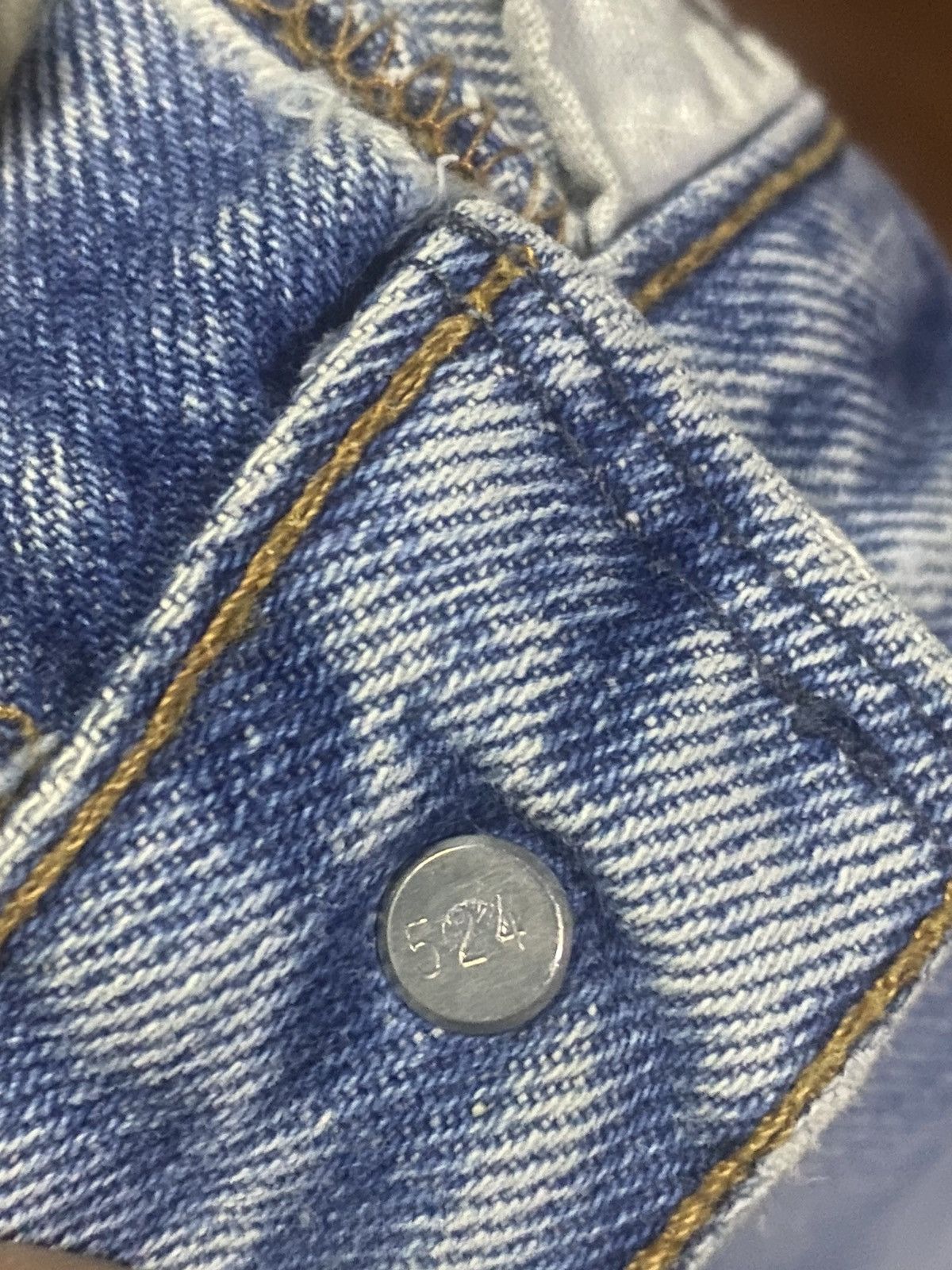 Levi's Vintage 80s Levis 501 Faded Blue Jeans distressed Size US 32 / EU 48 - 20 Thumbnail