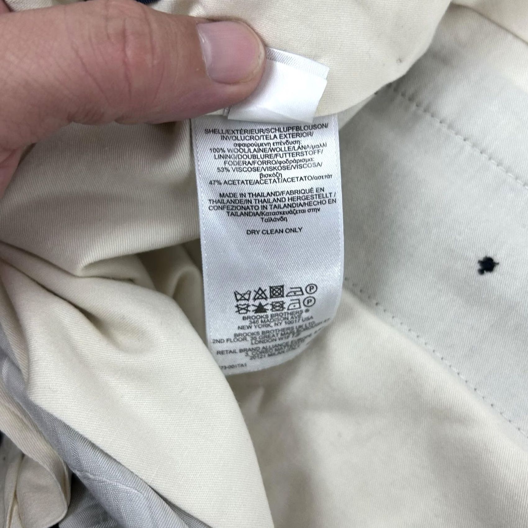 Brooks Brothers Brooks Brothers Dress Pants Men 38 - Charcoal Gray Size US 38 / EU 54 - 6 Thumbnail