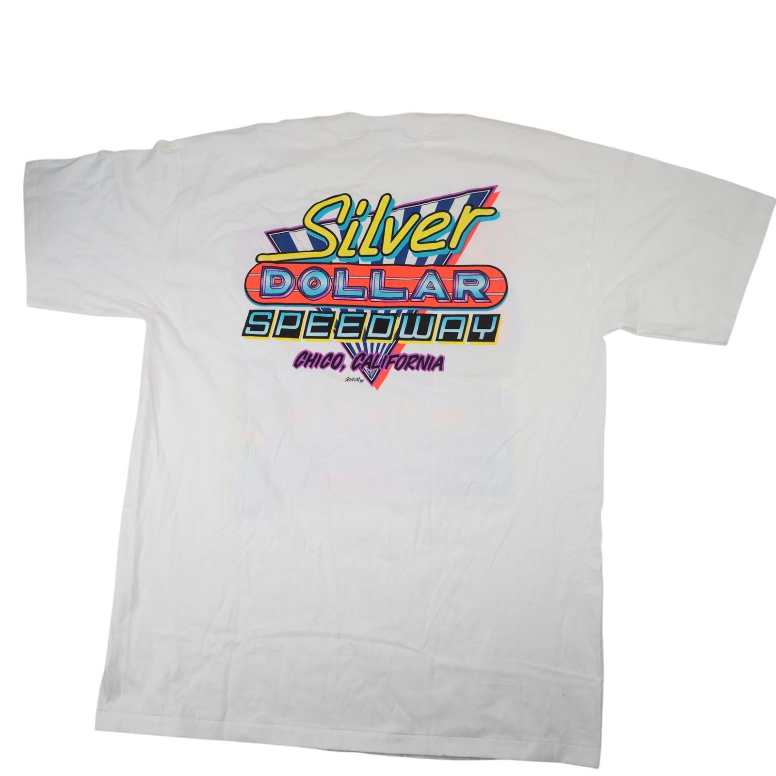 Vintage VTG 1995 Silver Dollar Speedway Gold Cup Sprint Car T Size US XL / EU 56 / 4 - 10 Thumbnail