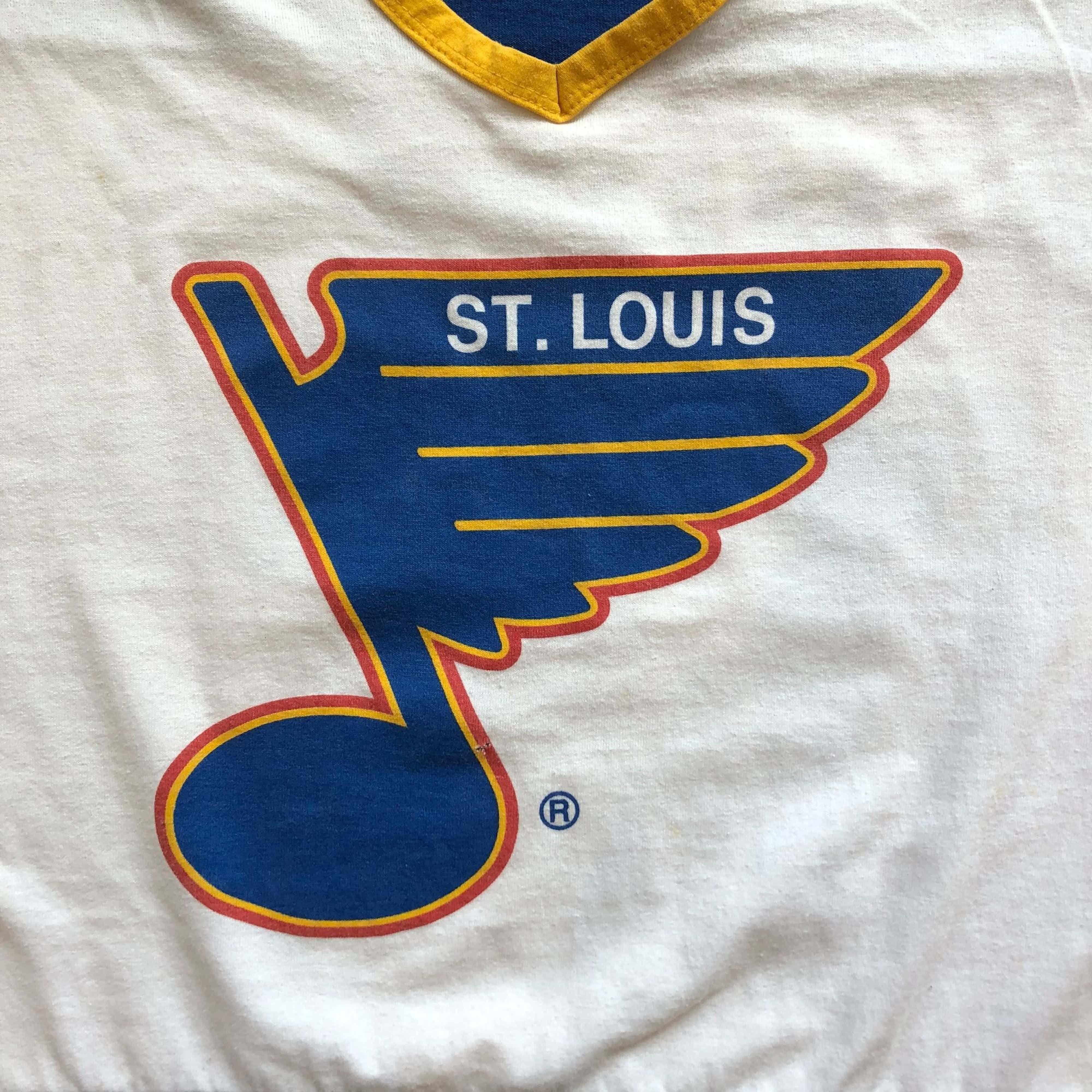 NHL × Nutmeg × Vintage Vintage Nutmeg St Louis Blues Brett Hull 16 NHL Jersey Size US XL / EU 56 / 4 - 4 Thumbnail