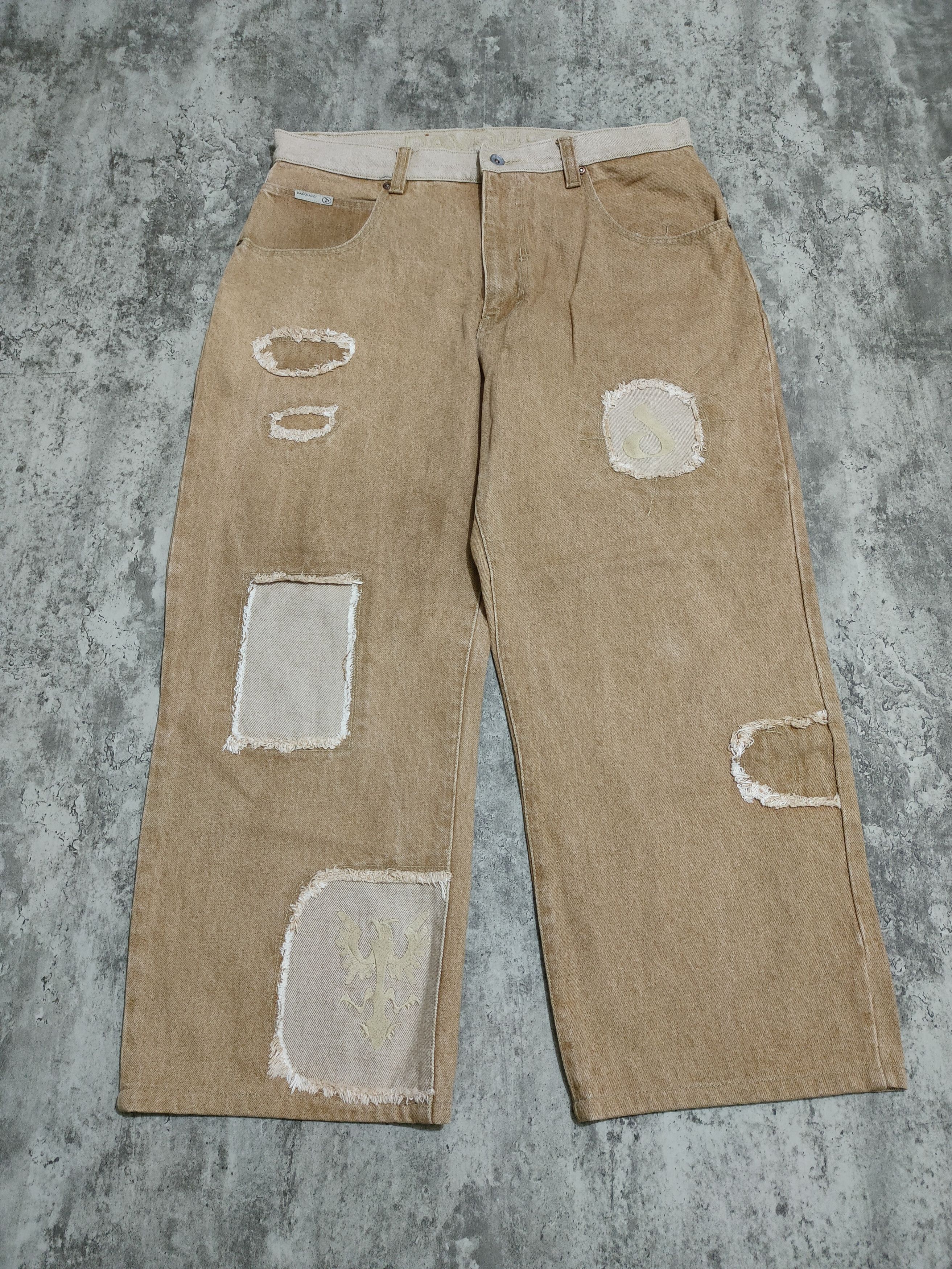 Vintage Vintage 90s Davoucci Baggy Hip hop Jeans street style Size US 36 / EU 52 - 3 Thumbnail