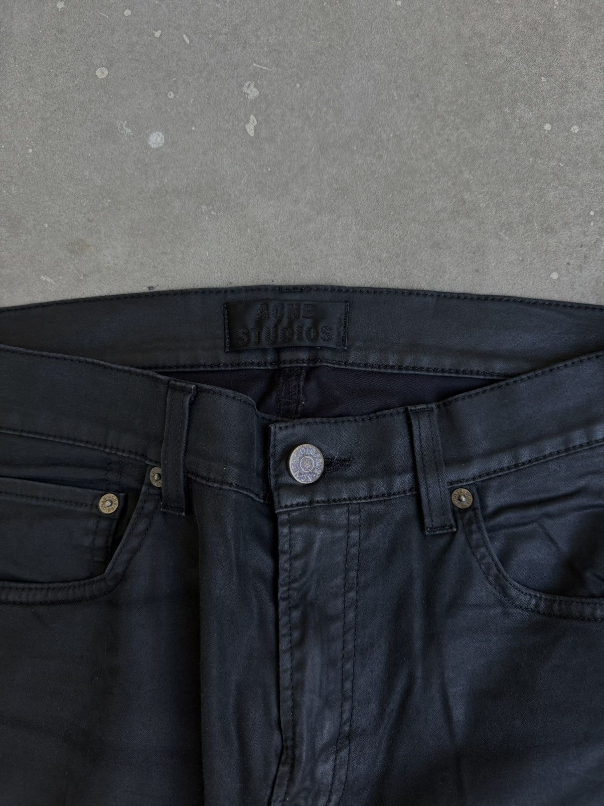 Acne Studios Acne Studios Ace Pleather Faux Leather Hedi Slimane waxed Size US 32 / EU 48 - 7 Thumbnail