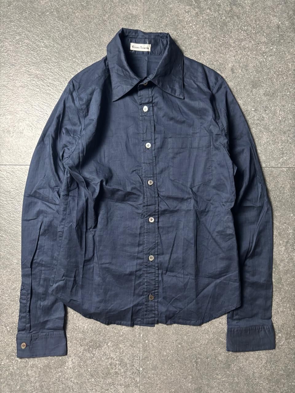 Final Home 1990s Kosuke Tsumura Detachable Ruffle Shirt Size S / US 4 / IT 40 - 3 Thumbnail