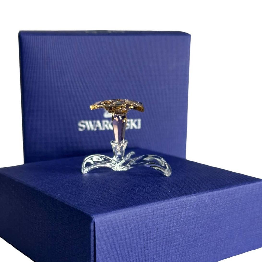 Swarovski Swarovski Figurine SCS DESERT ROSE Flower Pink Flower NEW Size ONE SIZE - 5 Thumbnail