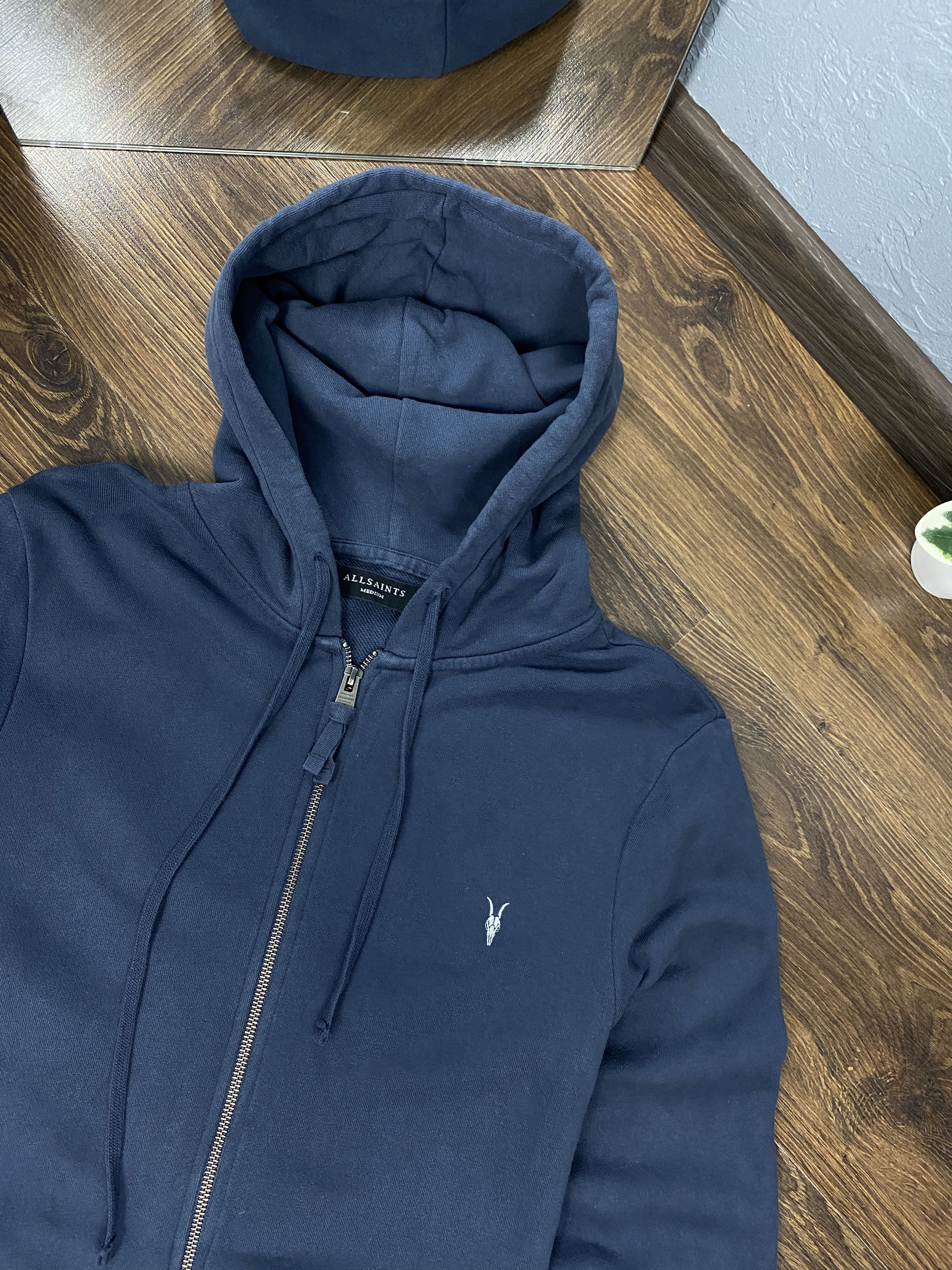 Allsaints Allsaints vintage zip hoodie y2k Size US M / EU 48-50 / 2 - 2 Thumbnail