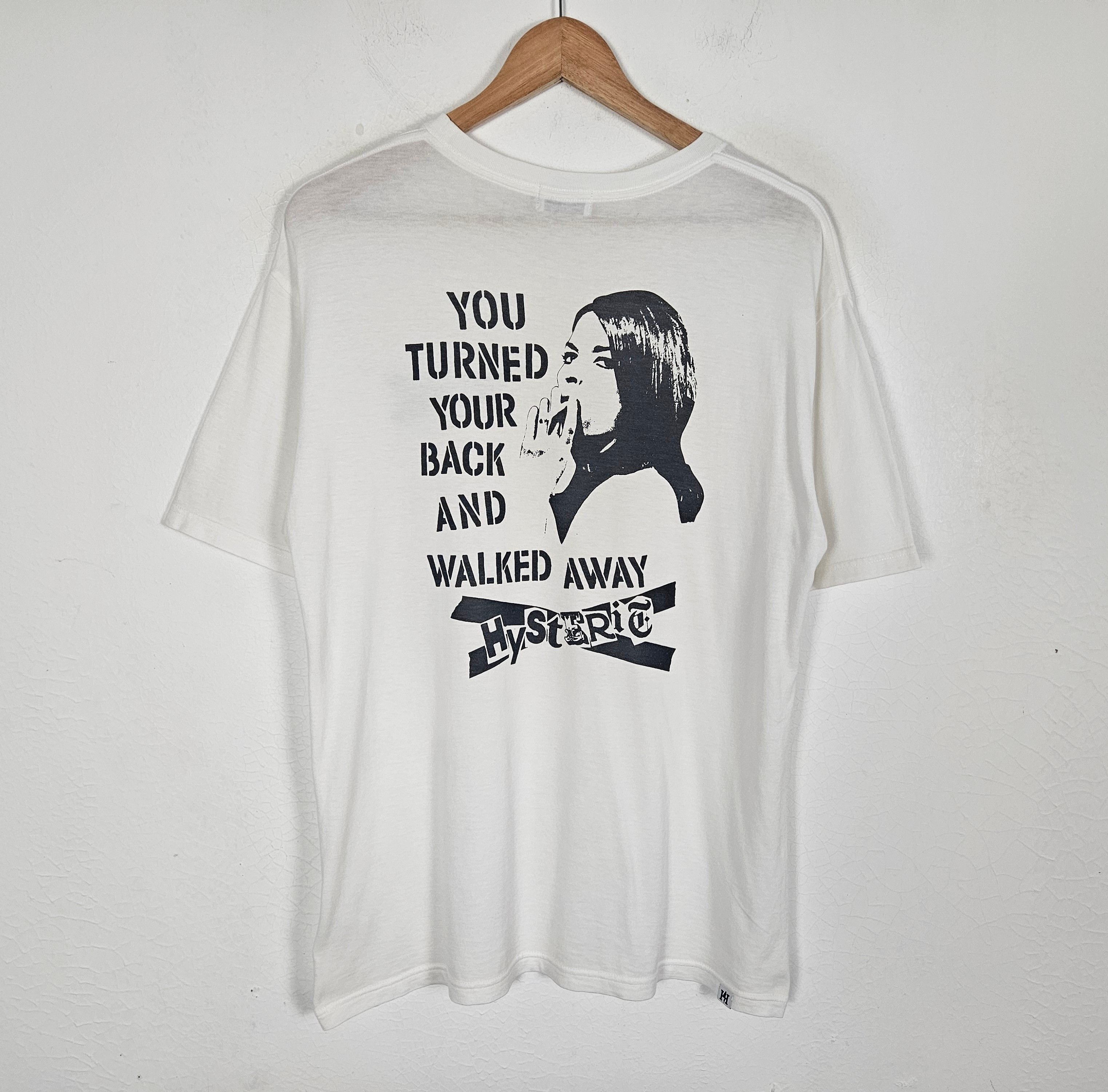 Hysteric Glamour Hysteric Glamour Your Turned Your Back And Walked Away Shirt Size US S / EU 44-46 / 1 - 2 Thumbnail