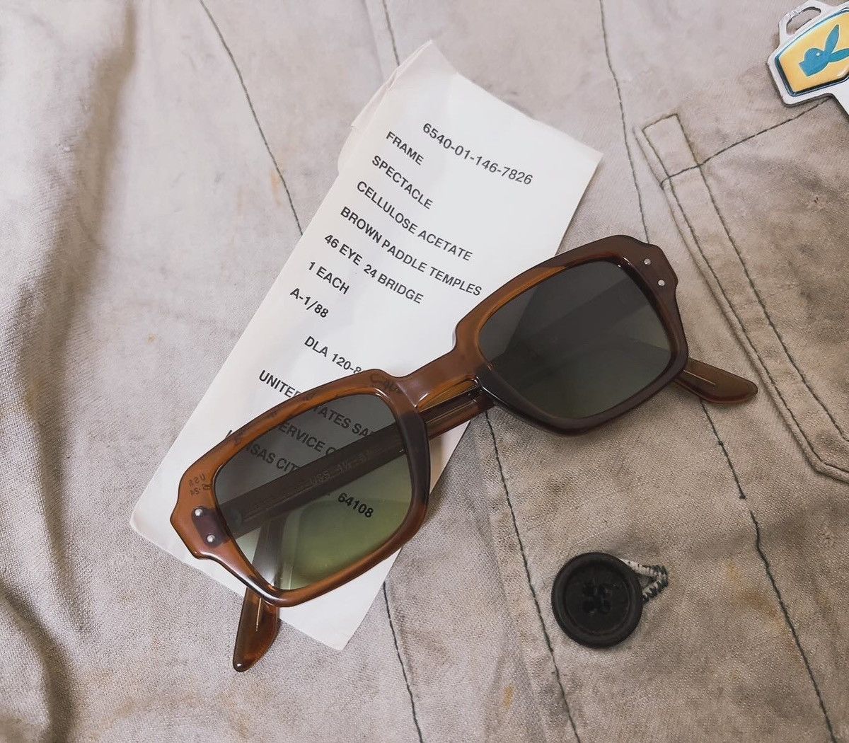Vintage 70s U.S Military Sunglasses Size ONE SIZE - 1 Thumbnail
