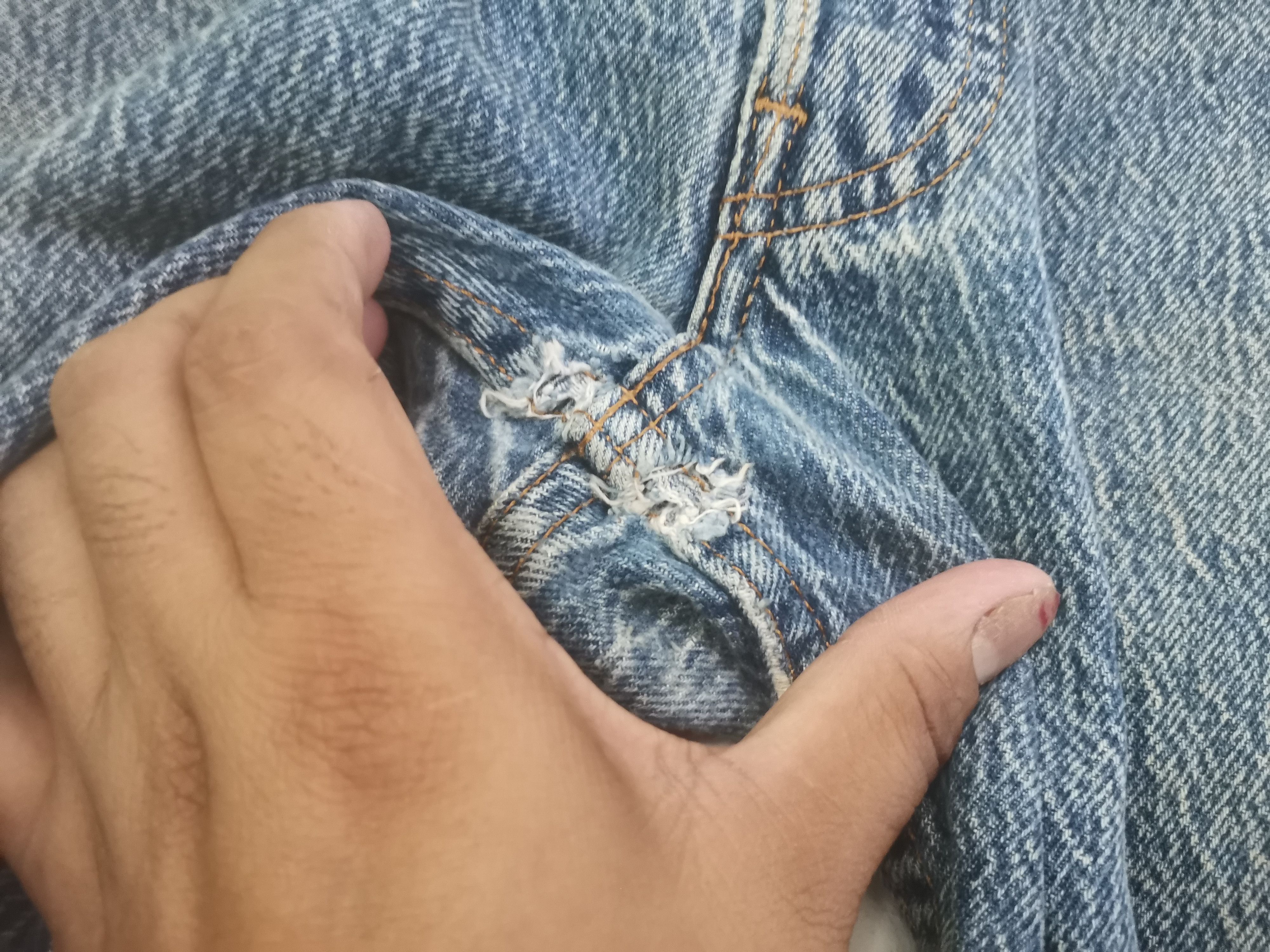 Levi's Vintage Clothing × Vintage Rare vintage 80s Levi's asicd wash denim Size US 32 / EU 48 - 13 Thumbnail