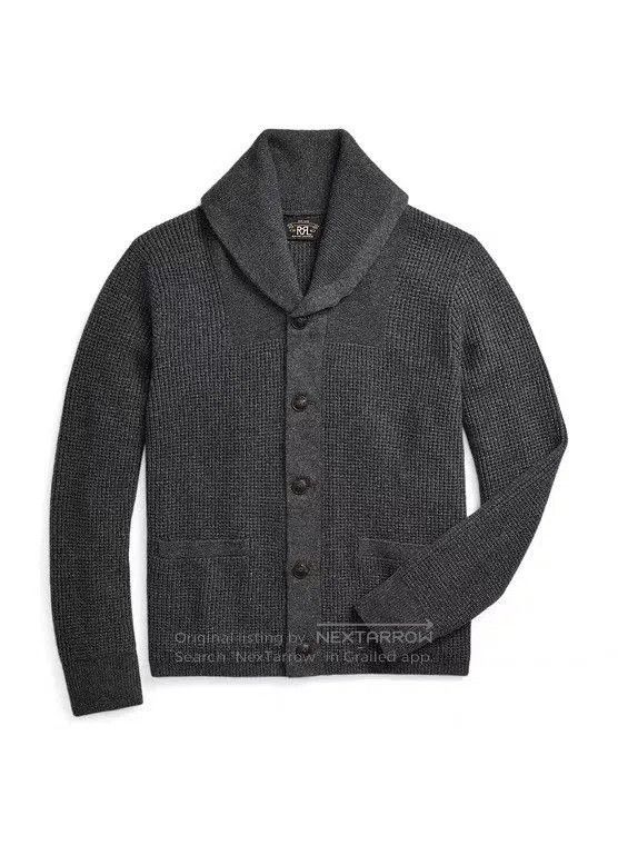 RRL Ralph Lauren RRL Double RL Shawl Collar Cashmere Cardigan. Size US M / EU 48-50 / 2 - 1 Thumbnail