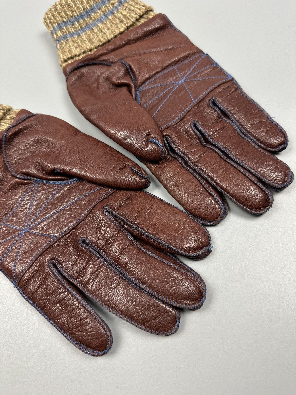 Vivienne Westwood Vivienne Westwood Leather Orb Gloves Size ONE SIZE - 7 Thumbnail