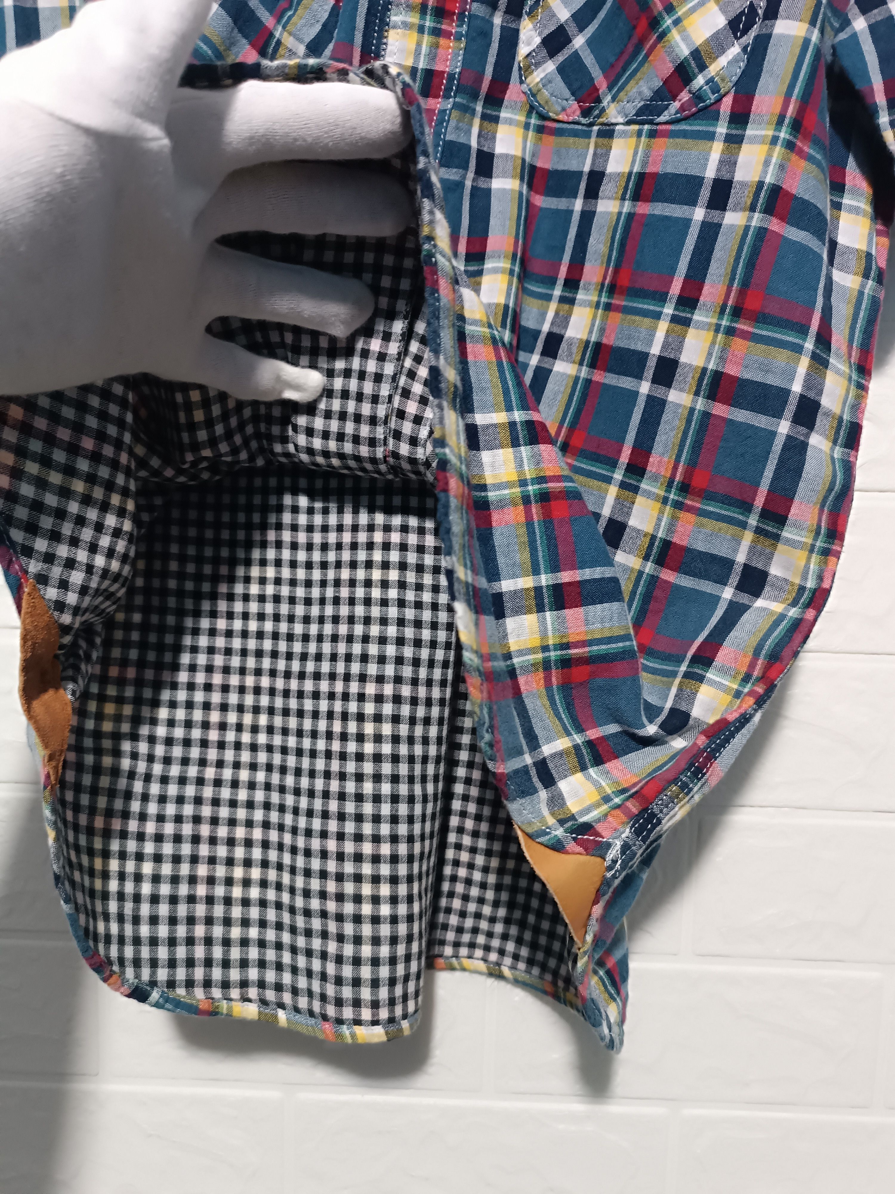 Beams Japan Beams Line Check Shirt Size US M / EU 48-50 / 2 - 5 Thumbnail