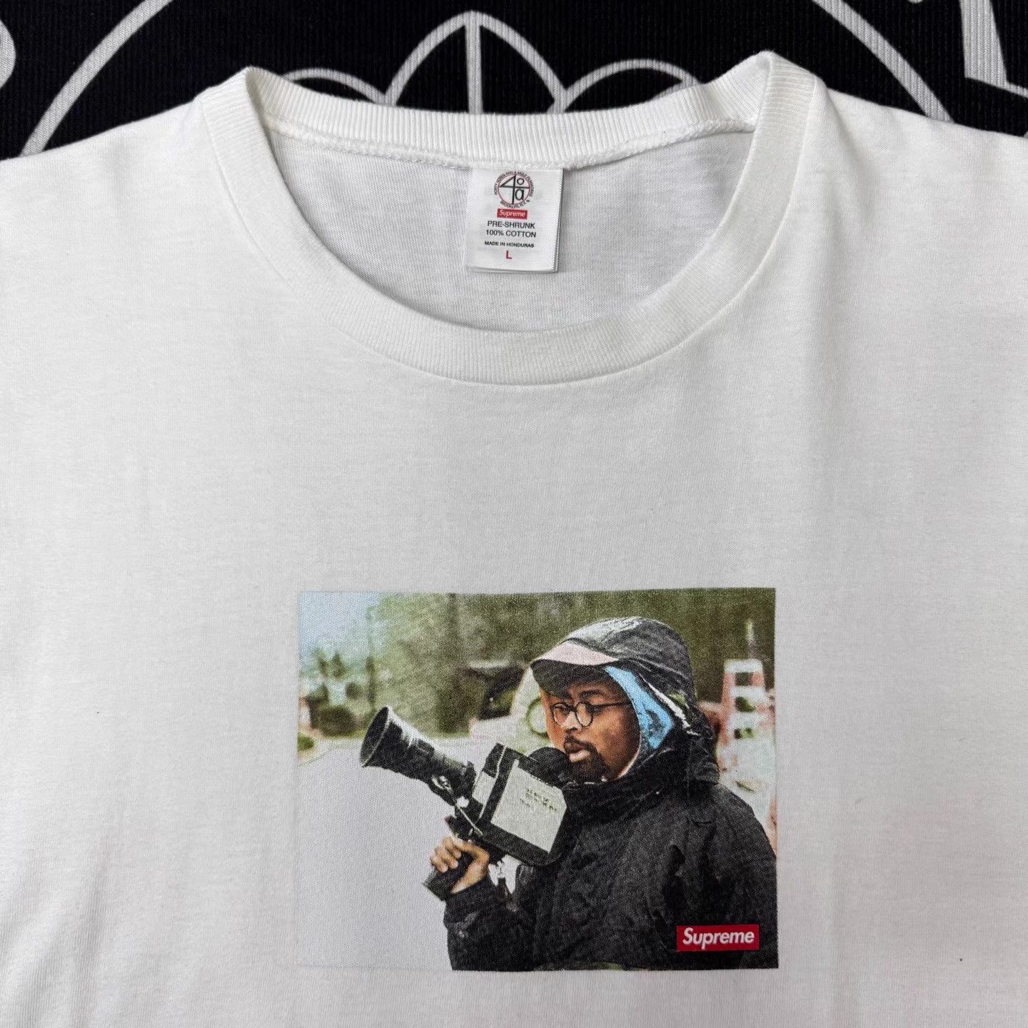 Supreme Supreme 40th Anniversary Spike Lee White T-Shirt Q10 Size US L / EU 52-54 / 3 - 4 Thumbnail
