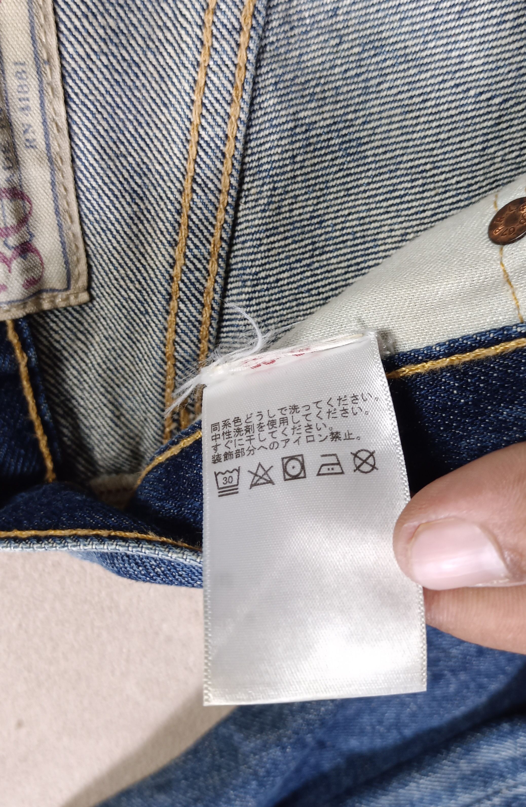 Ralph Lauren Vintage💥 Polo Ralph Lauren RL Straight Cut jeans Size US 33 - 16 Thumbnail