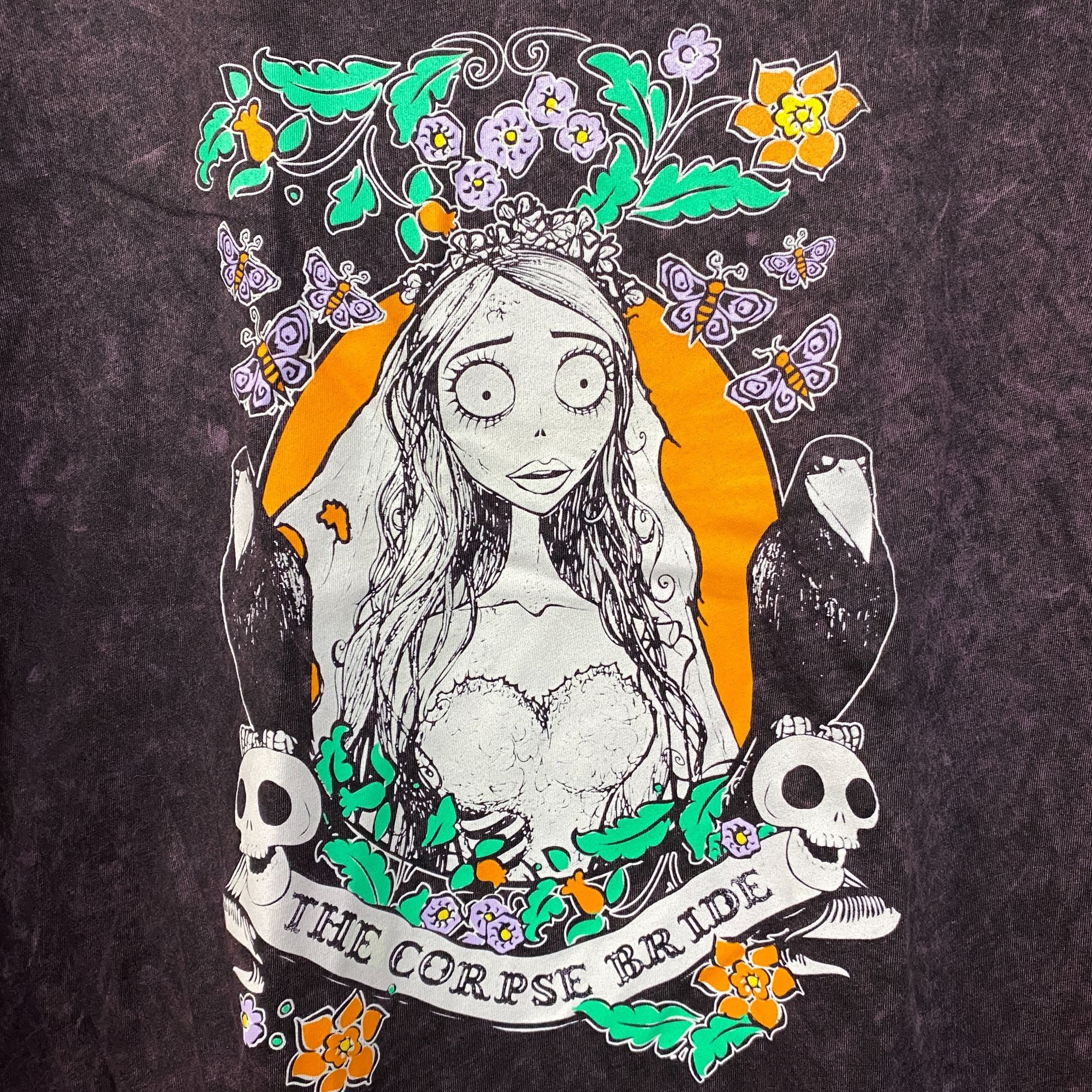 Disney Tim Burton The Corpse Bride Emily Retro Style Graphic Design Size US L / EU 52-54 / 3 - 2 Thumbnail