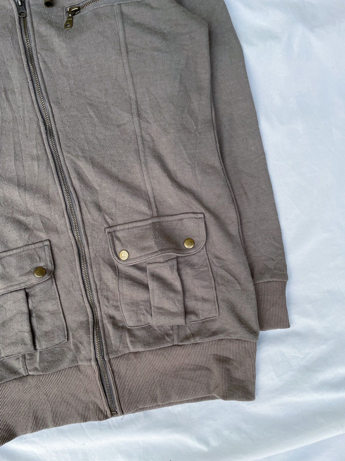 20471120 COLZA MULTI POCKET ZIP HOODIE Size US L / EU 52-54 / 3 - 4 Thumbnail
