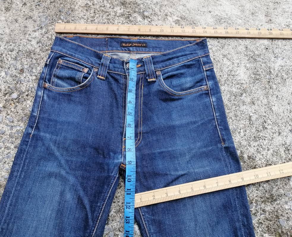 Nudie Jeans Nudie Jeans Lean Dean Dry 16 Dips Denim Jeans Size US 28 / EU 44 - 2 Thumbnail