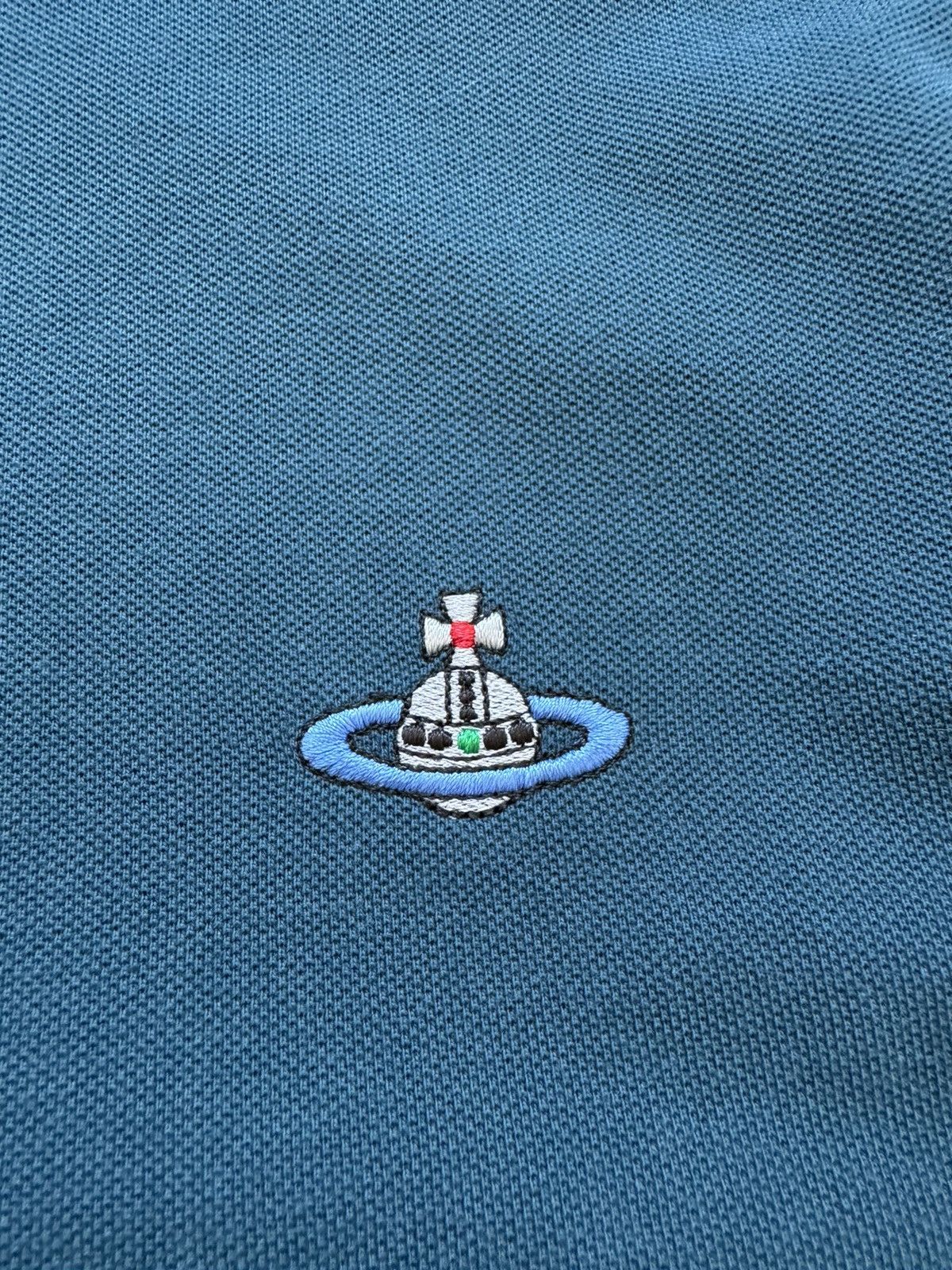 Vintage × Vivienne Westwood Vintage Vivienne Westwood Polos Orb Embroidered Logo Mens Size US L / EU 52-54 / 3 - 5 Thumbnail