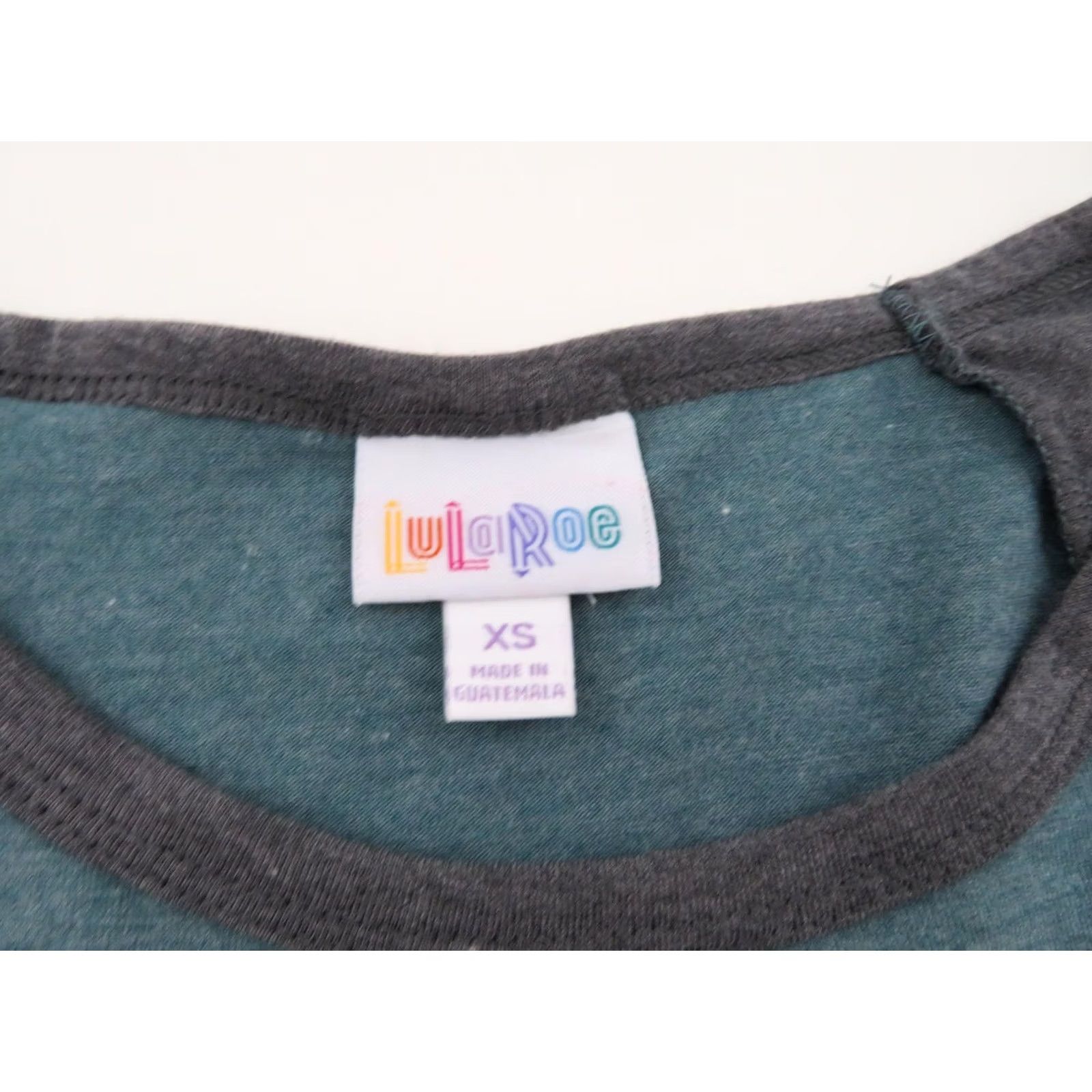 Vintage VINTAGE LuLaRoe Women's Bodycon Pencil Julia Dress XS Solid Blue Gray Stretch 2 Tone EUC Size XS / US 0-2 / IT 36-38 - 4 Thumbnail