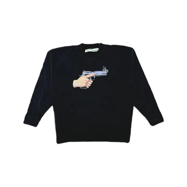 Off-White Off-White Graphic Print Long Sleeve Sweatshirt 0079 Size US XS / EU 42 / 0 - 1 Thumbnail