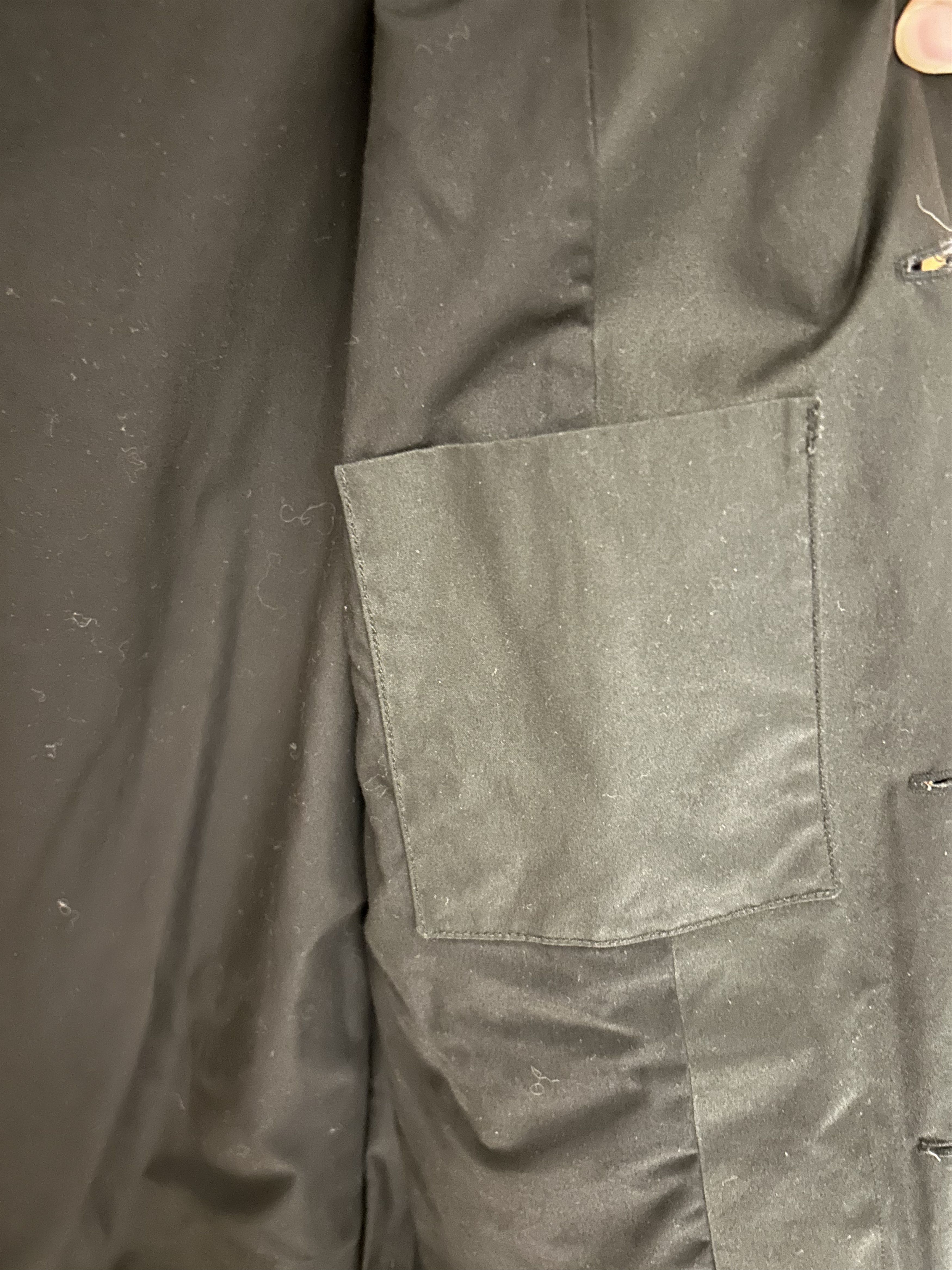 Toogood Toogood Photographers Jacket - Waxed Black Cotton Size US M / EU 48-50 / 2 - 7 Thumbnail