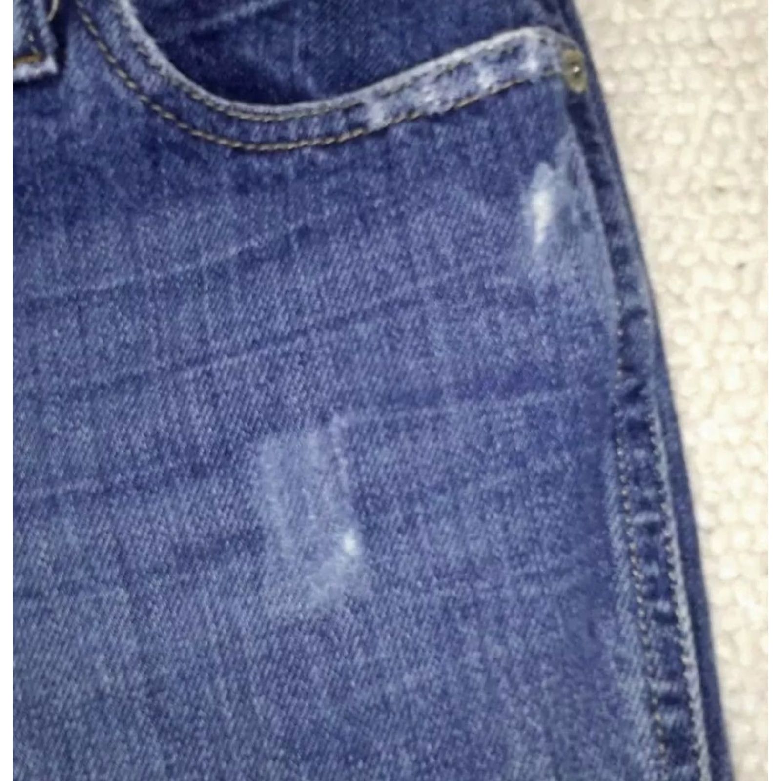 American Eagle Outfitters VINTAGE American Eagle Outfitters Favorite Flare Jeans Women's Size 2 Regular 28 in Denim Blue Cotton Embroidered 31 in Inseam Size 26" / US 2 / IT 38 - 4 Thumbnail
