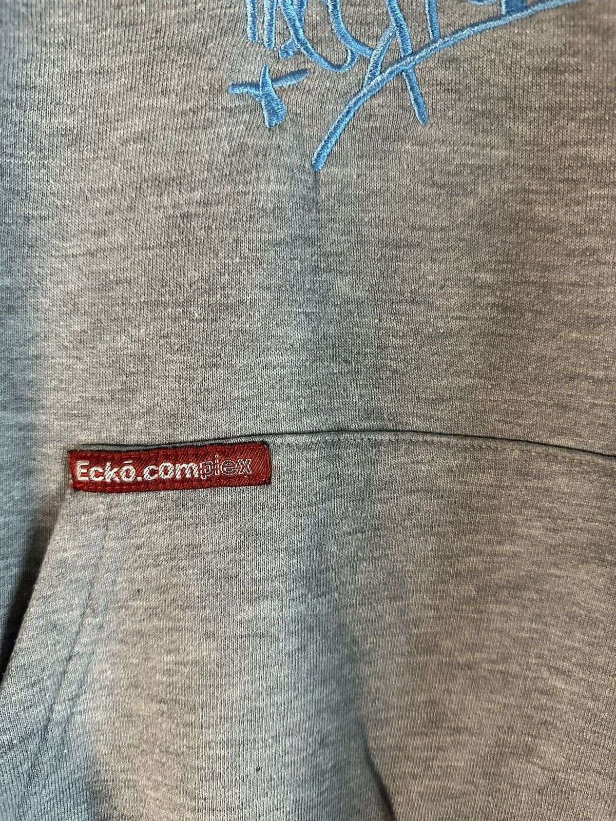 Ecko Unltd. Y2K button up Hoodie Ecko Unltd Chenille Embroidery Logo Size US L / EU 52-54 / 3 - 5 Thumbnail