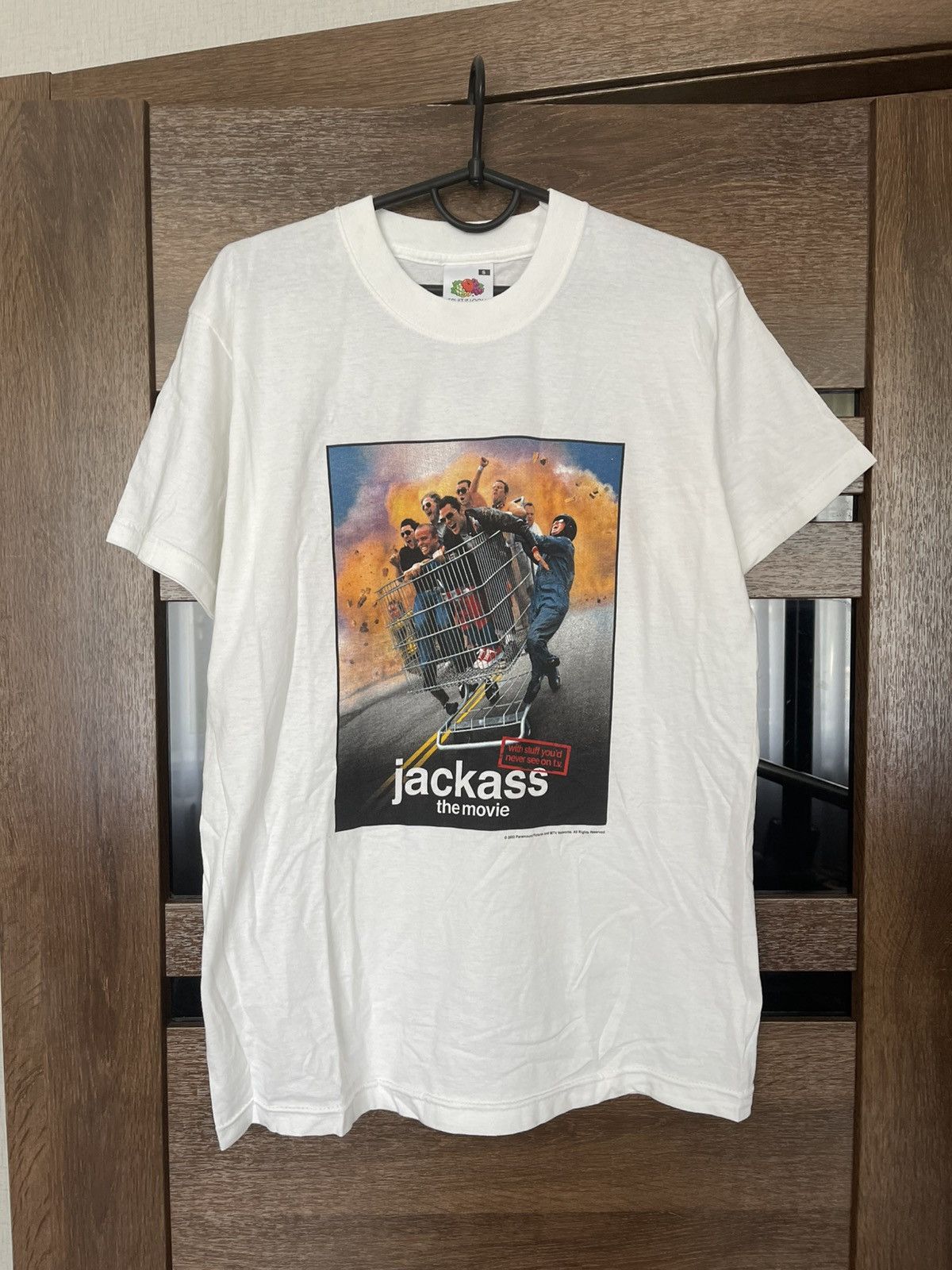 Vintage 2002 Jackass The Movie MTV Vintage T-Shirt Tee Size US S / EU 44-46 / 1 - 2 Thumbnail