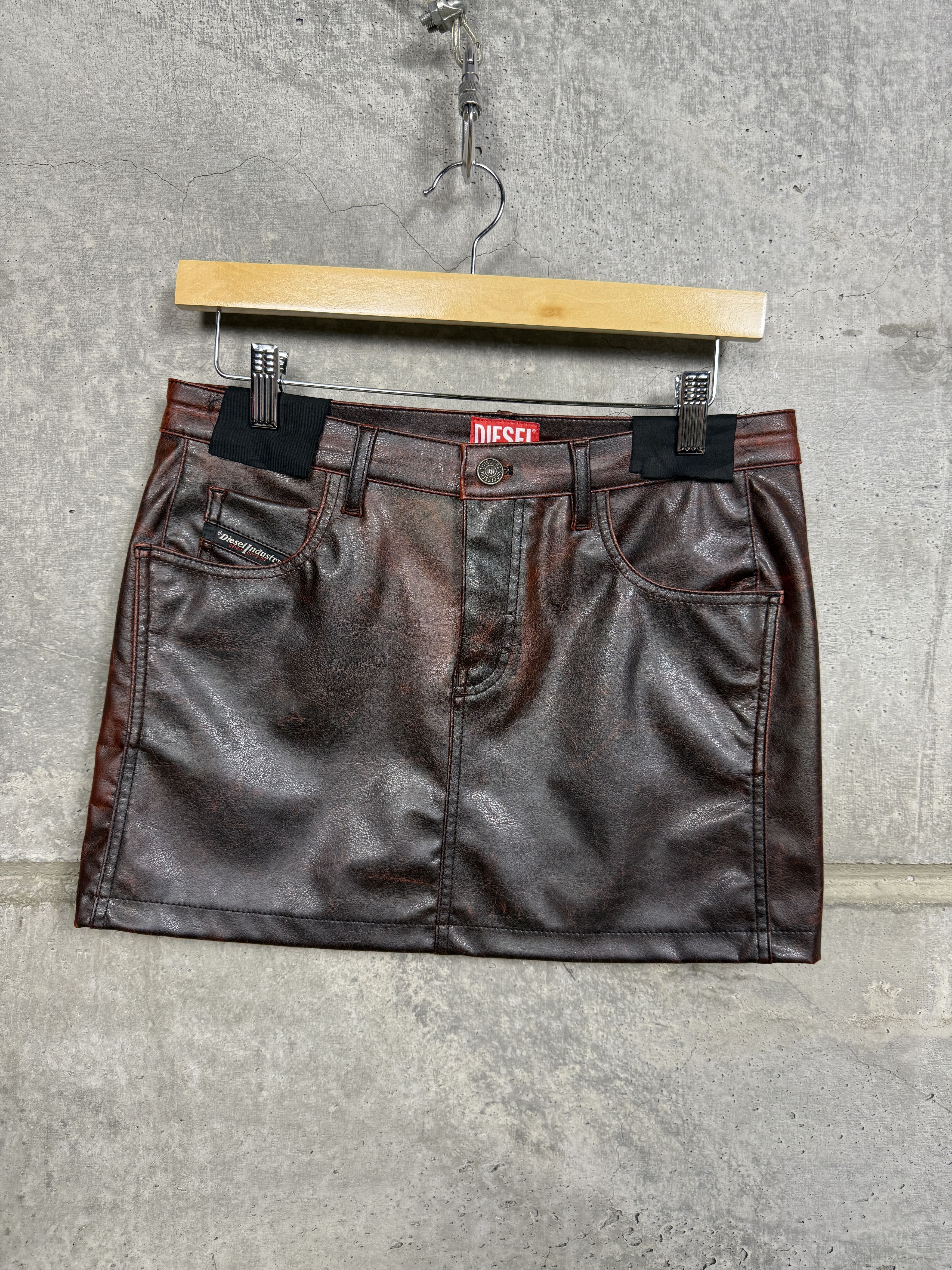 Diesel $495 Diesel O-KIN Mini Skirt Size 27" / US 4 / IT 40 - 7 Thumbnail