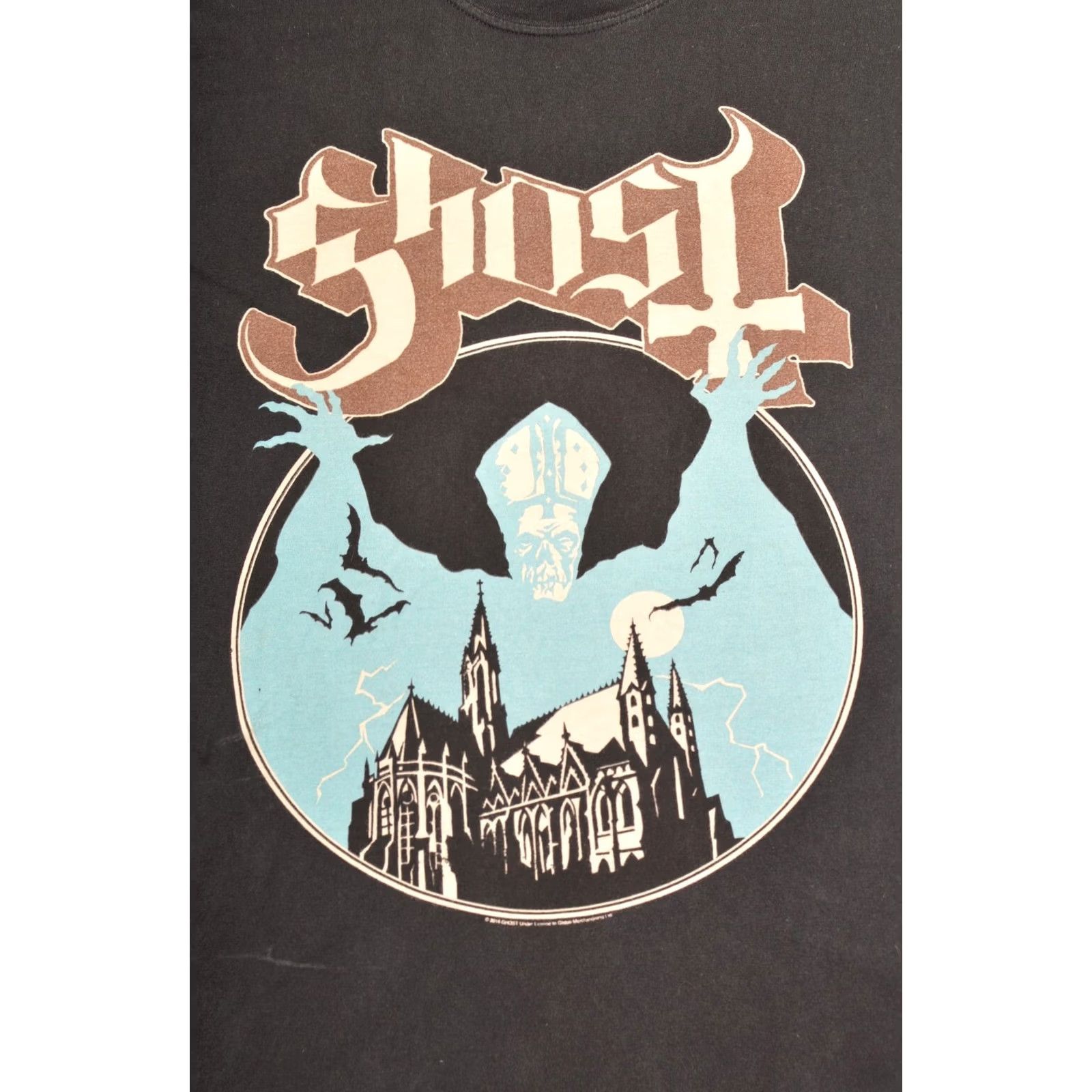 Gildan Gildan Ghost 2016 Hard Rock Heavy Metal T-Shirt Tee Size L Black Men XS? Size US L / EU 52-54 / 3 - 2 Thumbnail