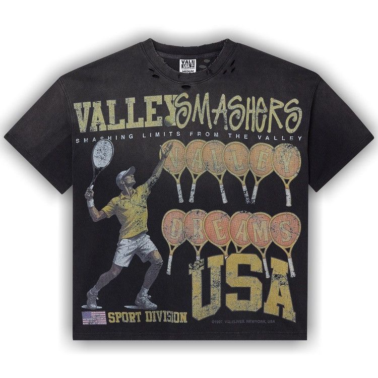 Vale Vale Forever Wimbledon Tee 'Black' Size US XL / EU 56 / 4 - 1 Thumbnail