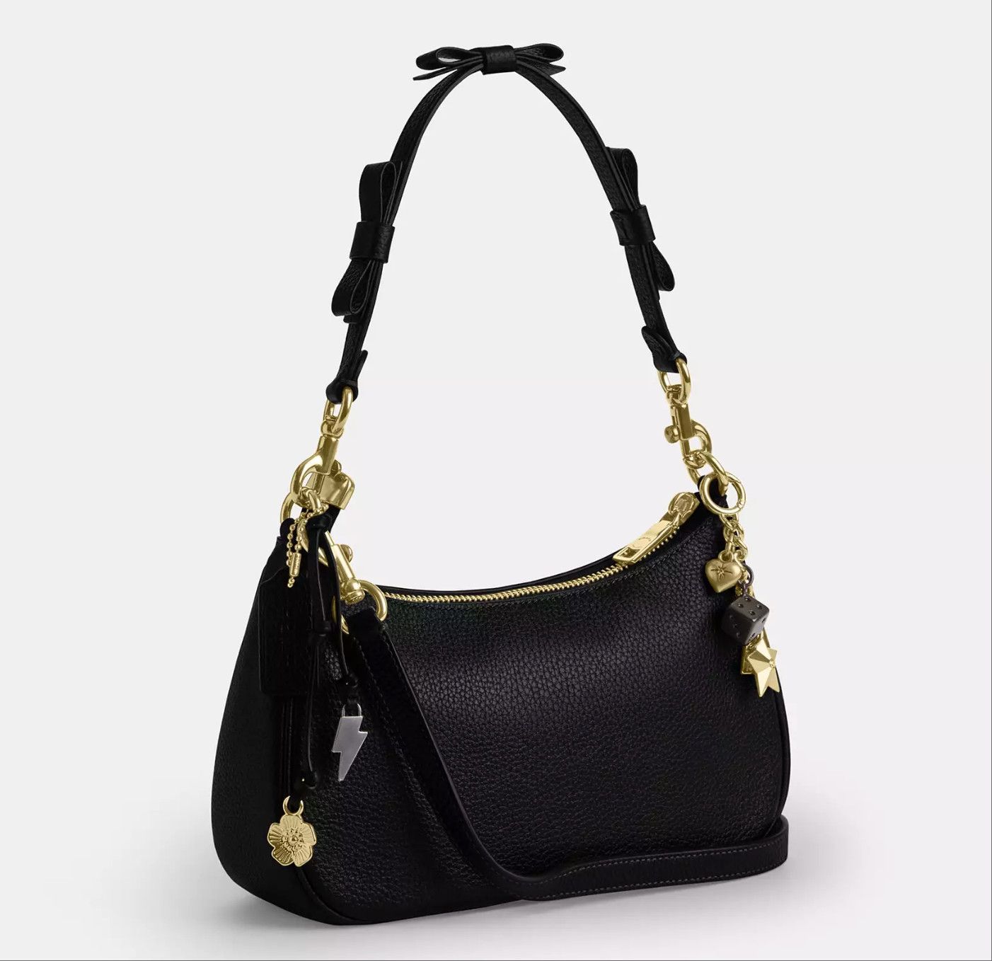 Coach Teri Shoulder Bag With Bows And Charms CDY93 Size ONE SIZE - 14 Thumbnail