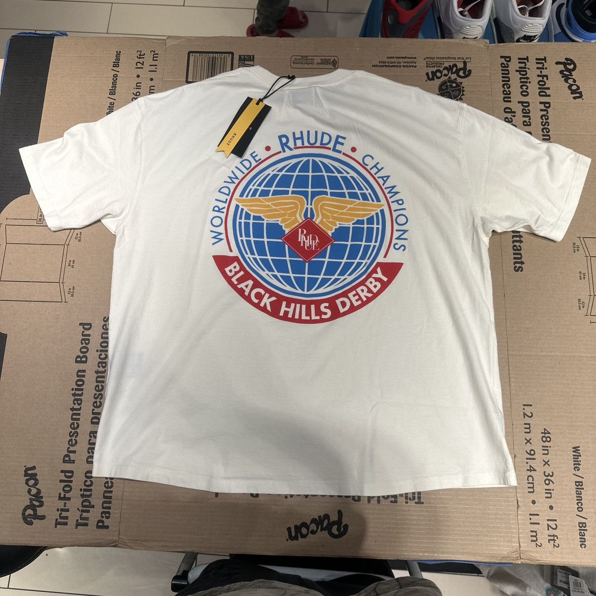 Rhude Rhude Champion T-shirt Size US XL / EU 56 / 4 - 9 Thumbnail