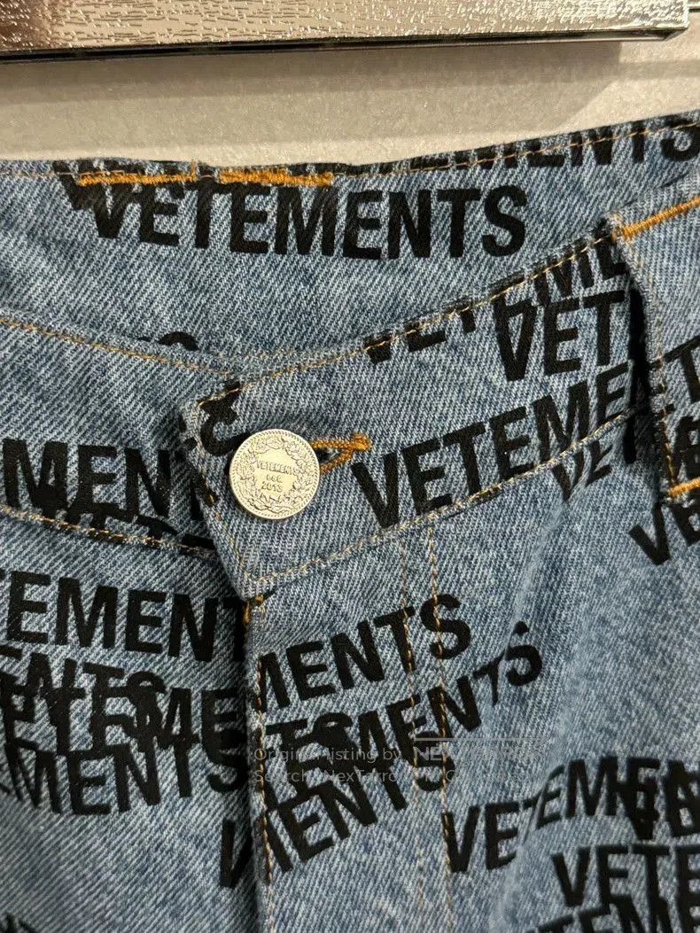 Vetements Vetements Jeans full of bullet screen jeans . Size US 32 / EU 48 - 4 Thumbnail