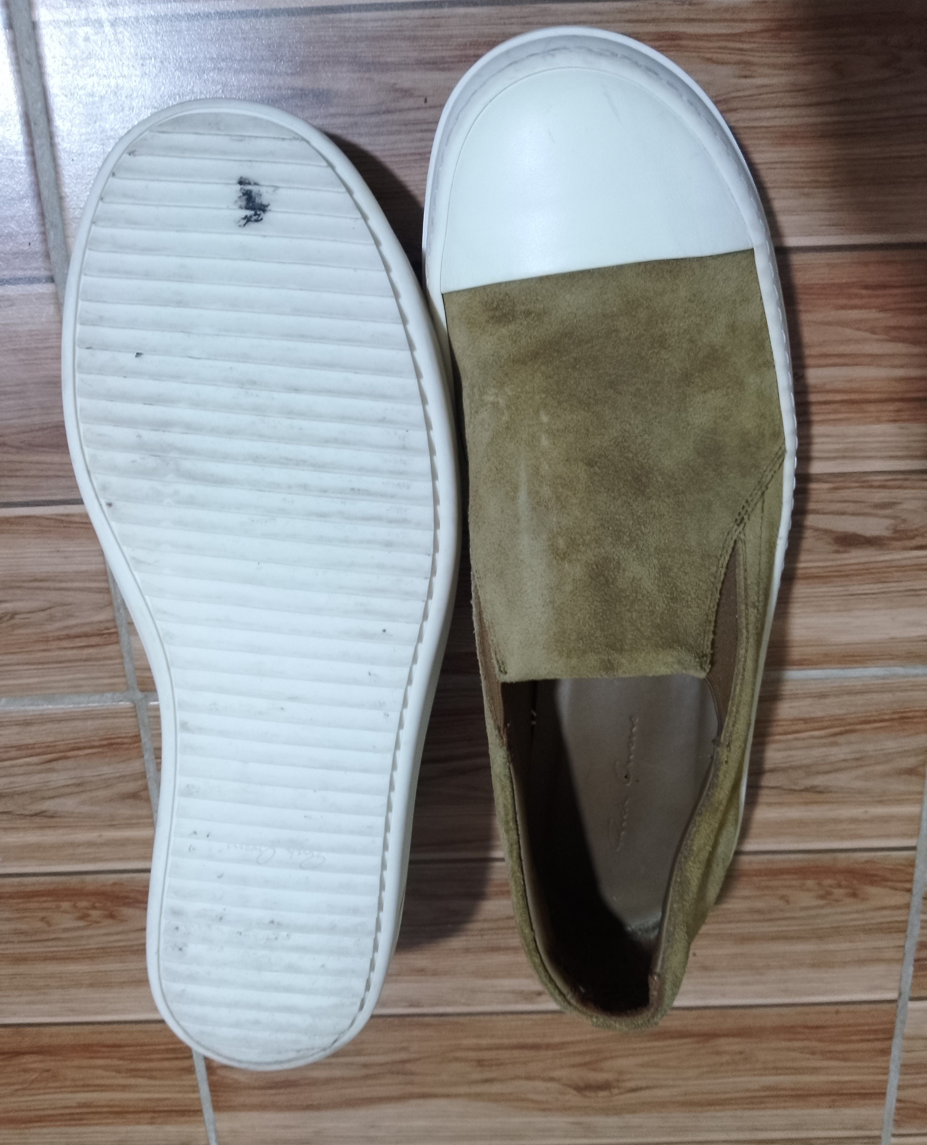 Rick Owens rick Owens tan suede mainline boat Size US 10 / EU 43 - 3 Thumbnail