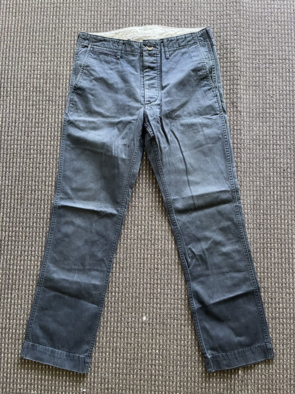 Visvim 2012 High Water Chino Pants Size US 31 - 1 Thumbnail