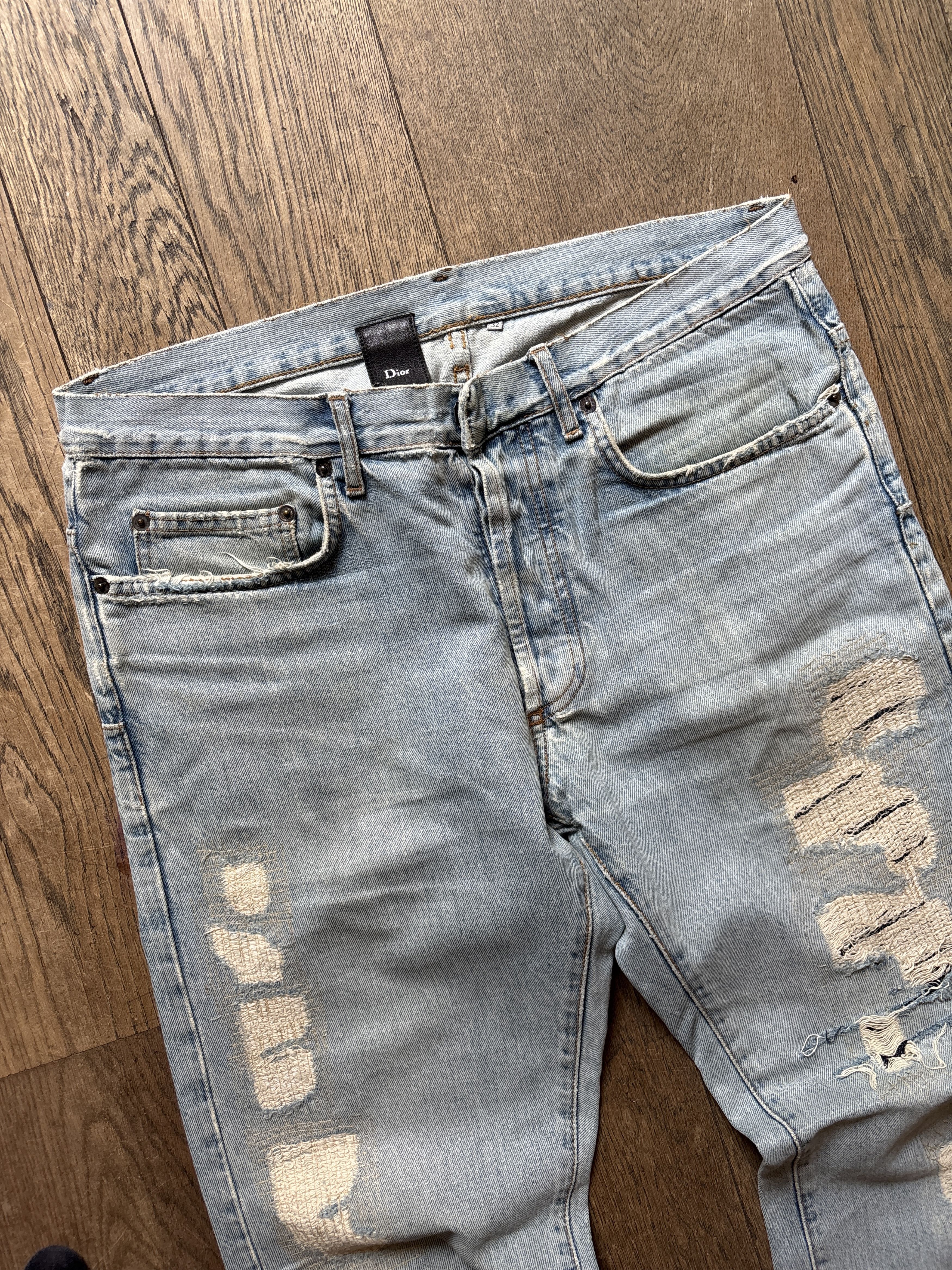 Dior SS06 Dior Crash Denim Size US 32 / EU 48 - 3 Thumbnail