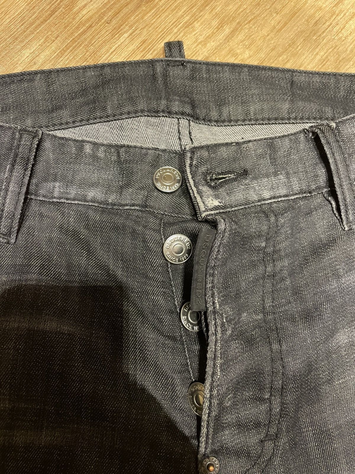 Dsquared2 Dsquared2 Black Jeans Slim fit Size US 31 - 3 Thumbnail