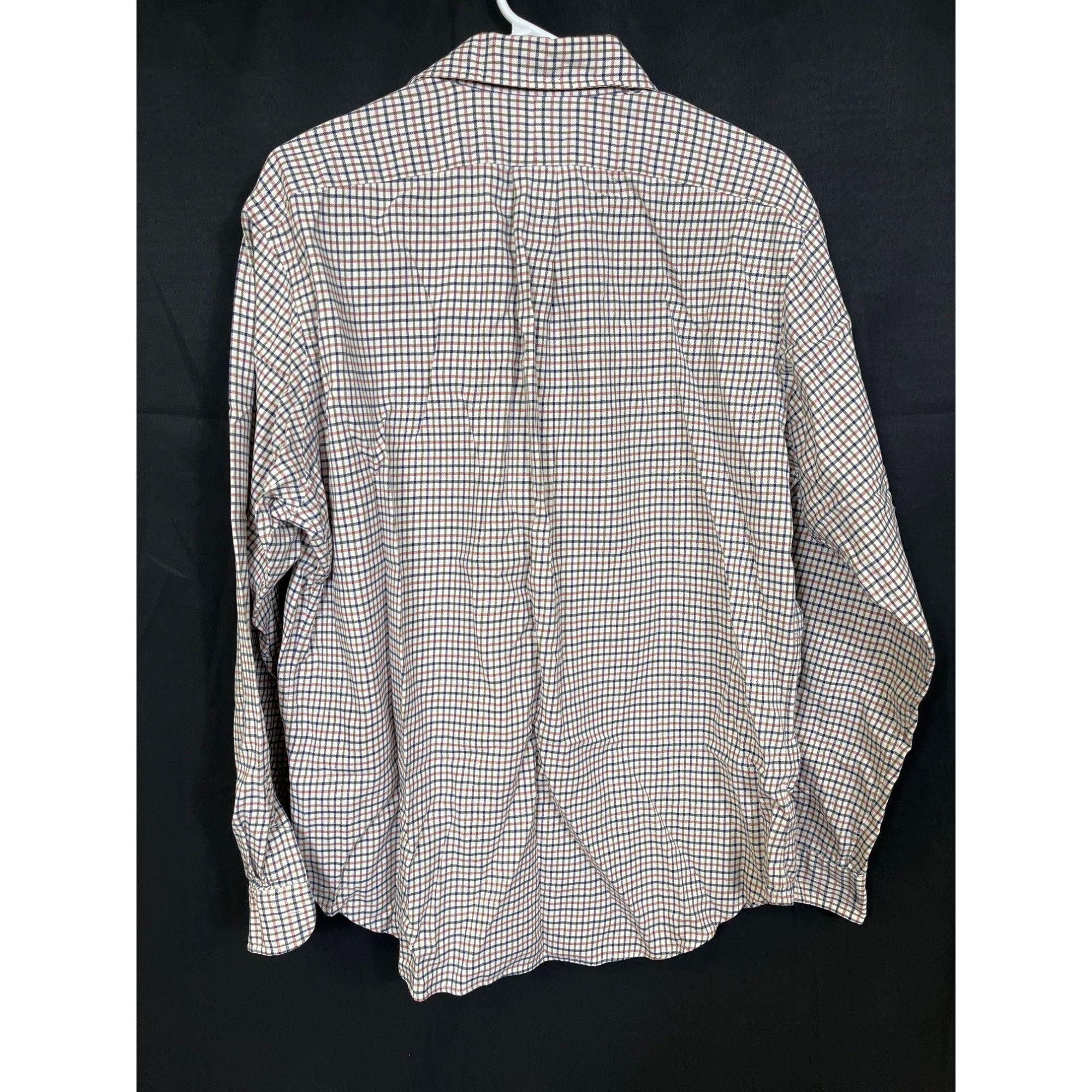 Ralph Lauren Ralph Lauren SKU 514 Mens Plaid Long Sleeve Button Up Shirt Size US L / EU 52-54 / 3 - 2 Thumbnail
