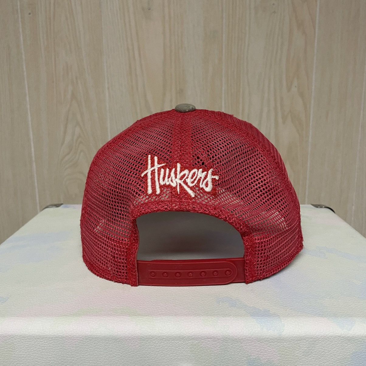 Adidas Adidas Nebraska Huskers Adjustable Trucker Snapback Hat Size ONE SIZE - 4 Thumbnail