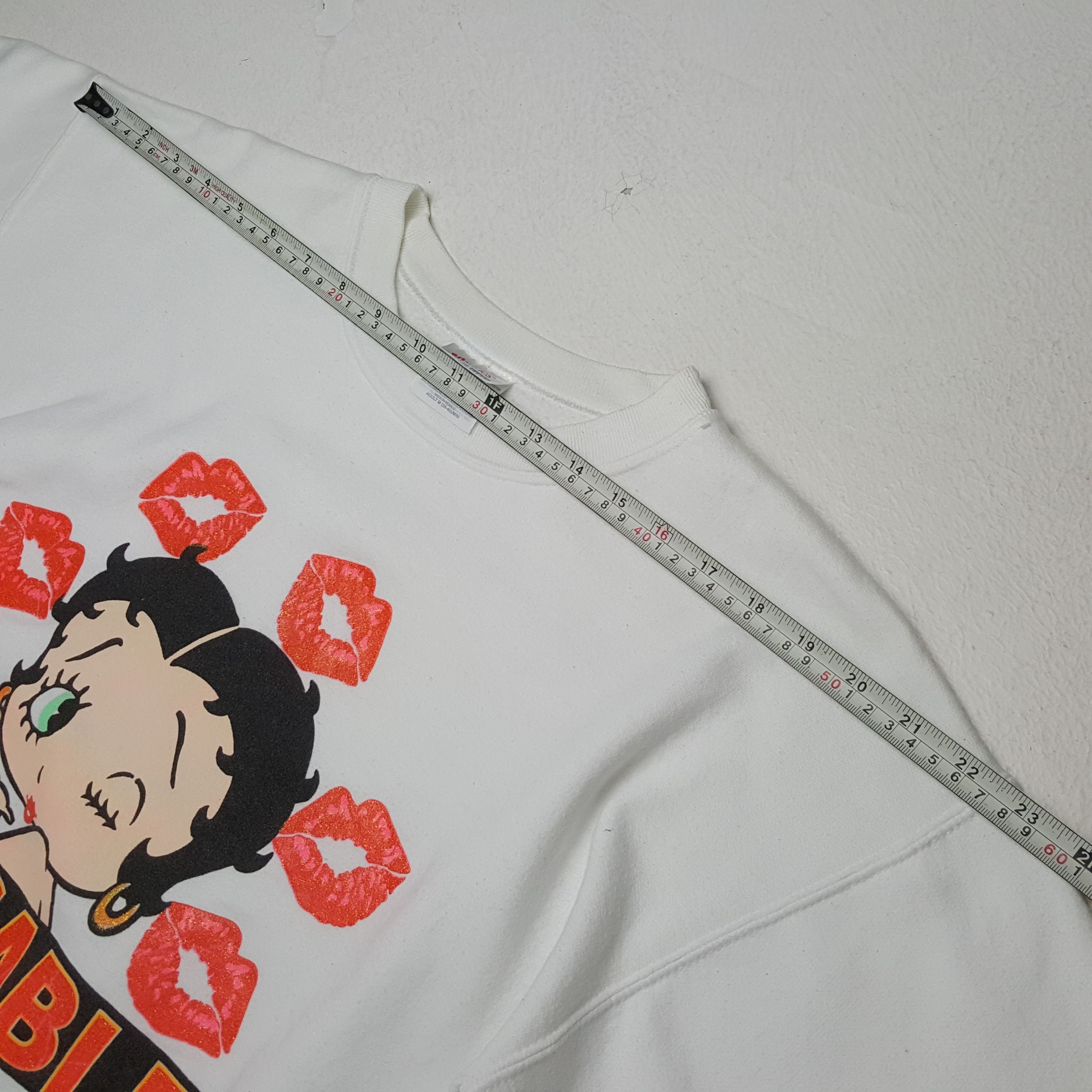 Cartoon Network × Vintage BETTY BOOP KISSABLE Cartoon Vintage Sweatshirt Size US M / EU 48-50 / 2 - 4 Thumbnail