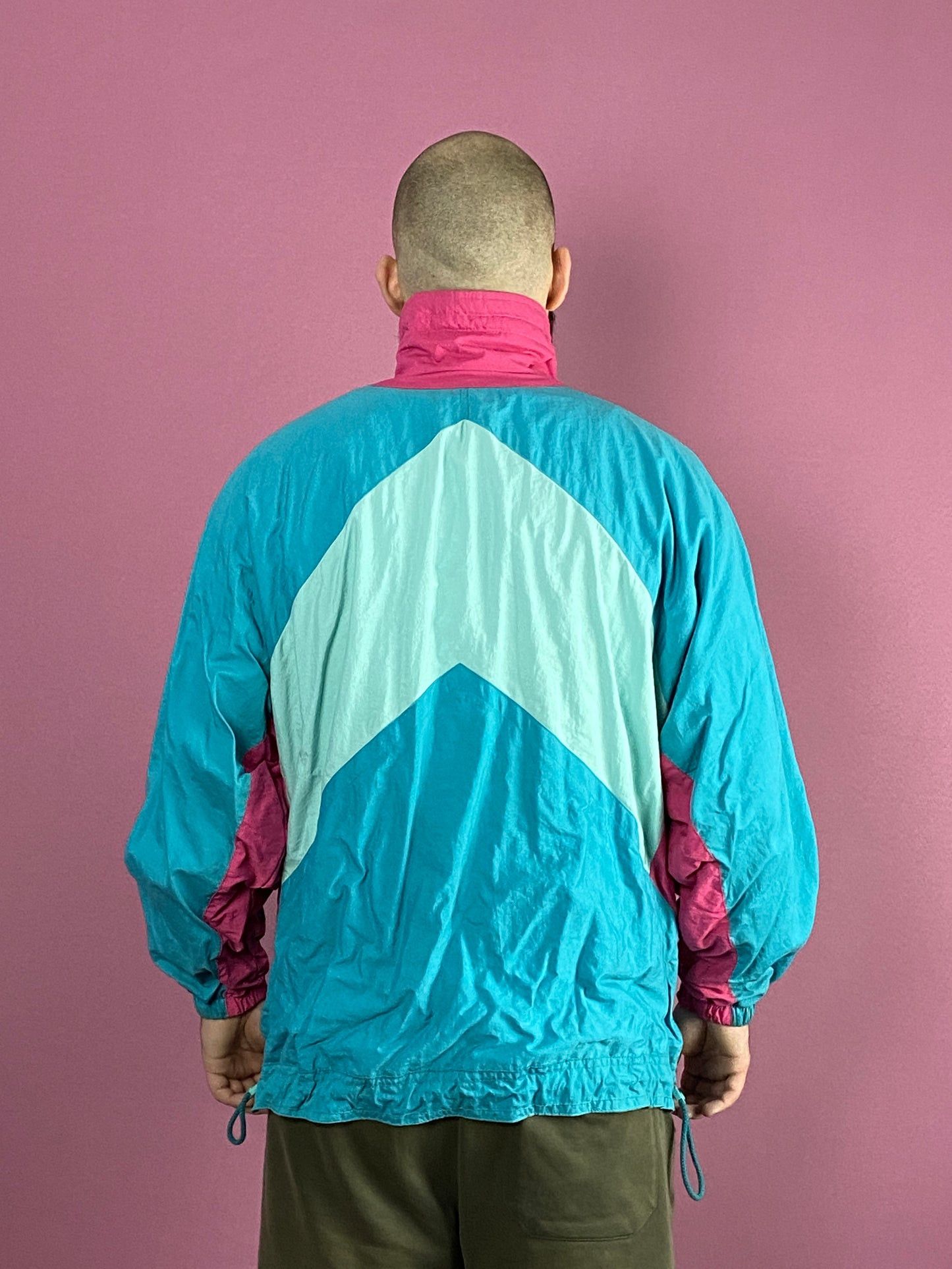 Vintage 90s Loffler Vintage Men's Windbreaker Jacket - L Size US L / EU 52-54 / 3 - 3 Thumbnail