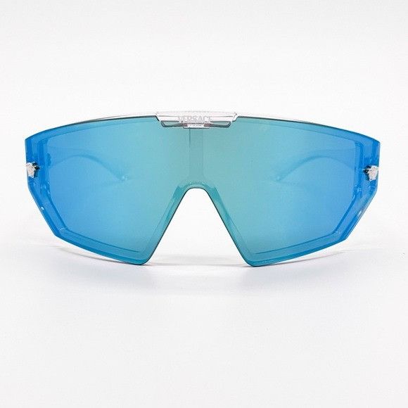Versace NEW VERSACE VE4461 148/6V SHIELD MOD 4461 GREY VE4461 1486V Size ONE SIZE - 7 Thumbnail